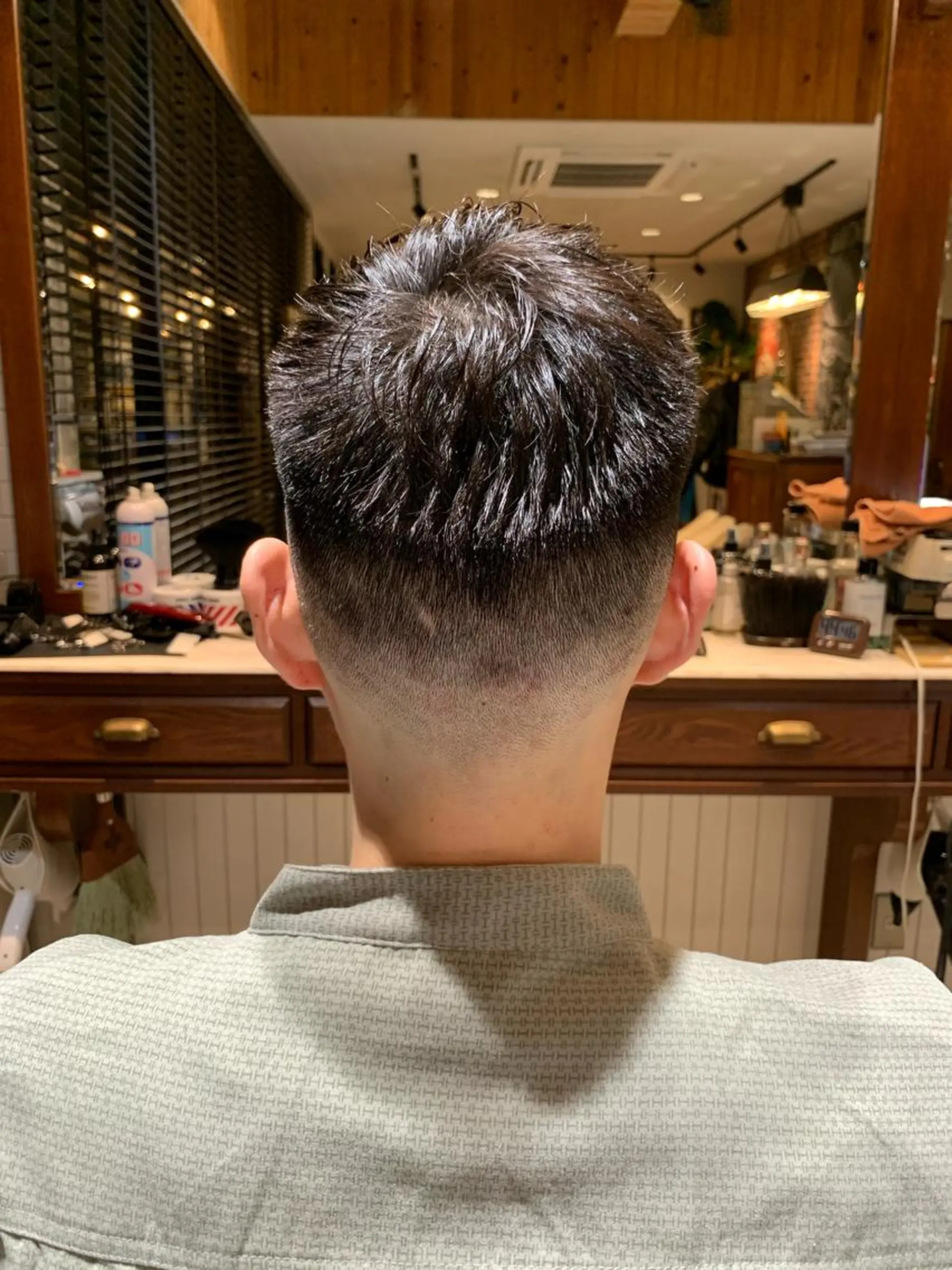 ショート メンズ BARBER SHOP NEW  STANDARD所属・アルガ ダイキのヘアスタイル