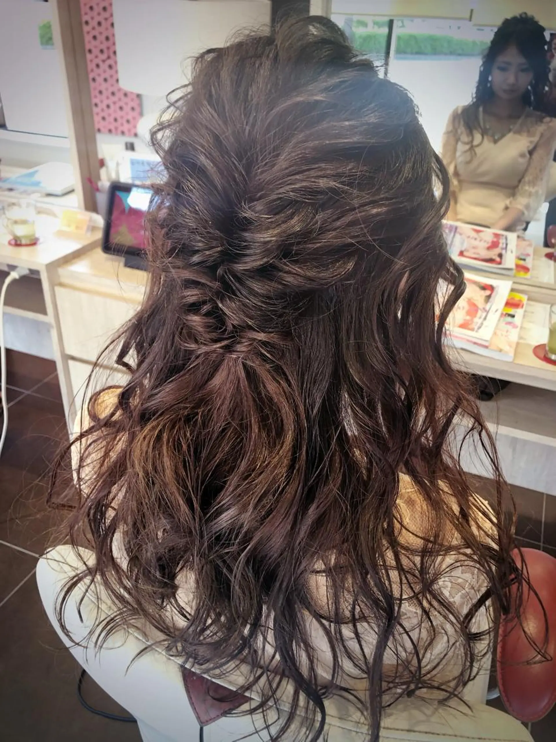 ヘアアレンジ 簡単アレンジ 山田 由貴のヘアスタイル