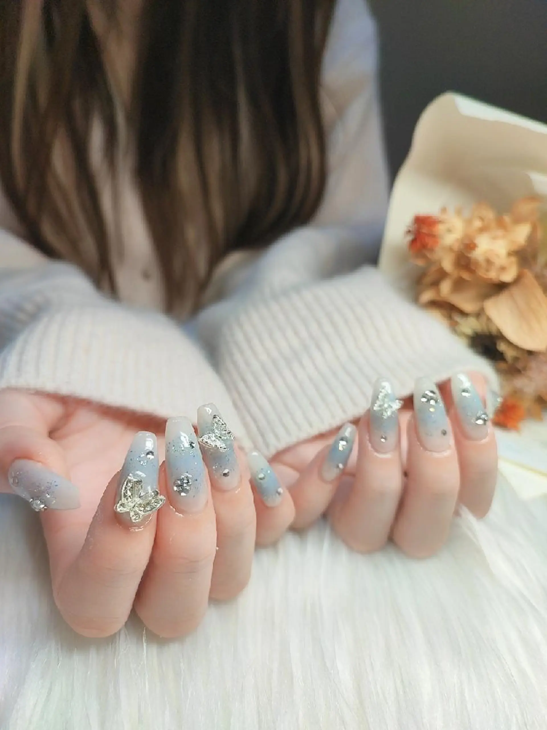 ネイル ハンドネイル 森 ネイルサロンのネイルデザイン