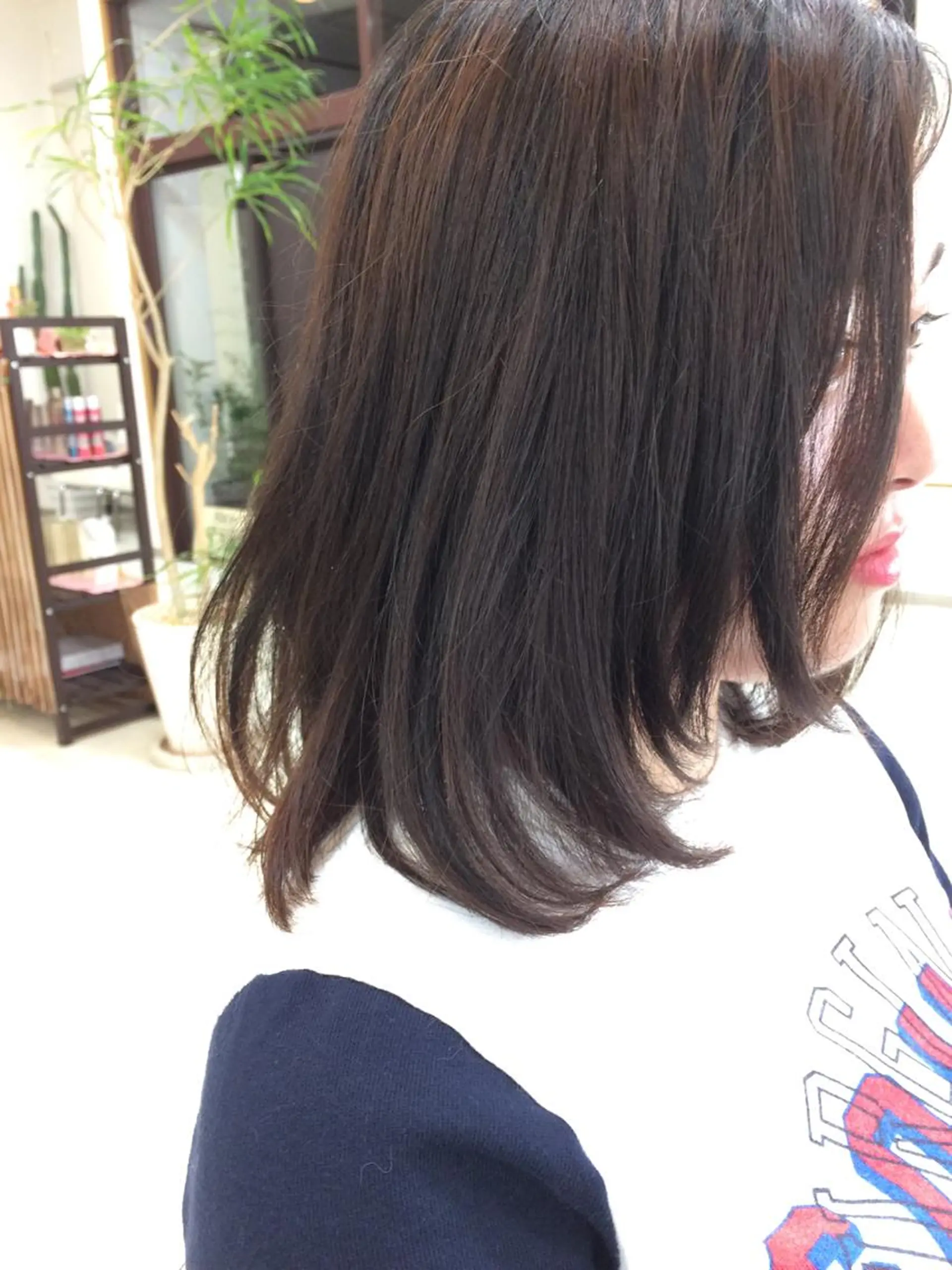 ミディアム いけだ ゆうのヘアスタイル