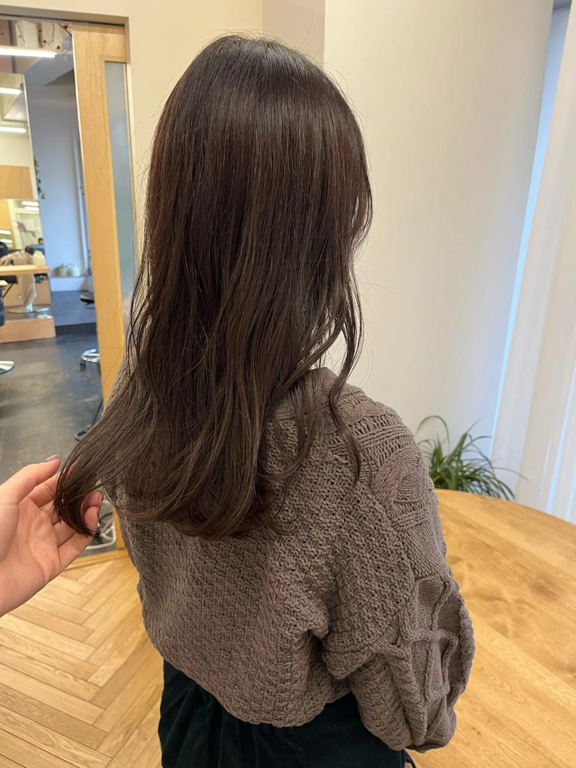 セミロング カラー 西山 紗耶香🪽 透明感カラー/ボブのヘアスタイル