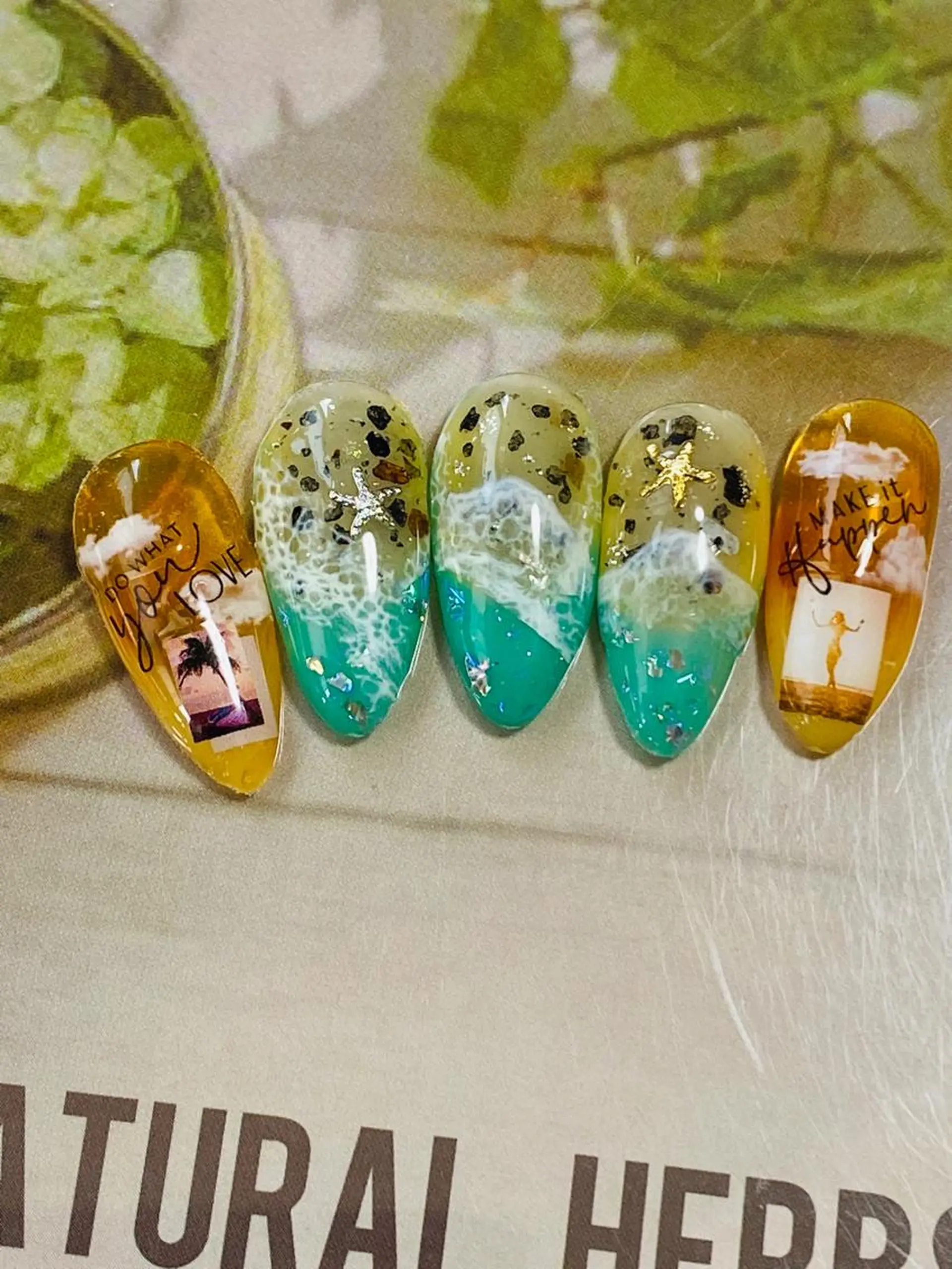 ネイル 自宅ネイルサロン ♦️nuance♦️のネイルデザイン