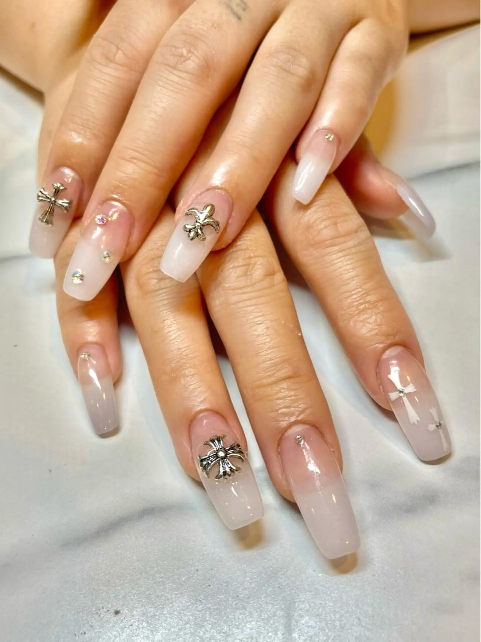 ネイル スカルプネイル pro.M ☆Kinukaのネイルデザイン