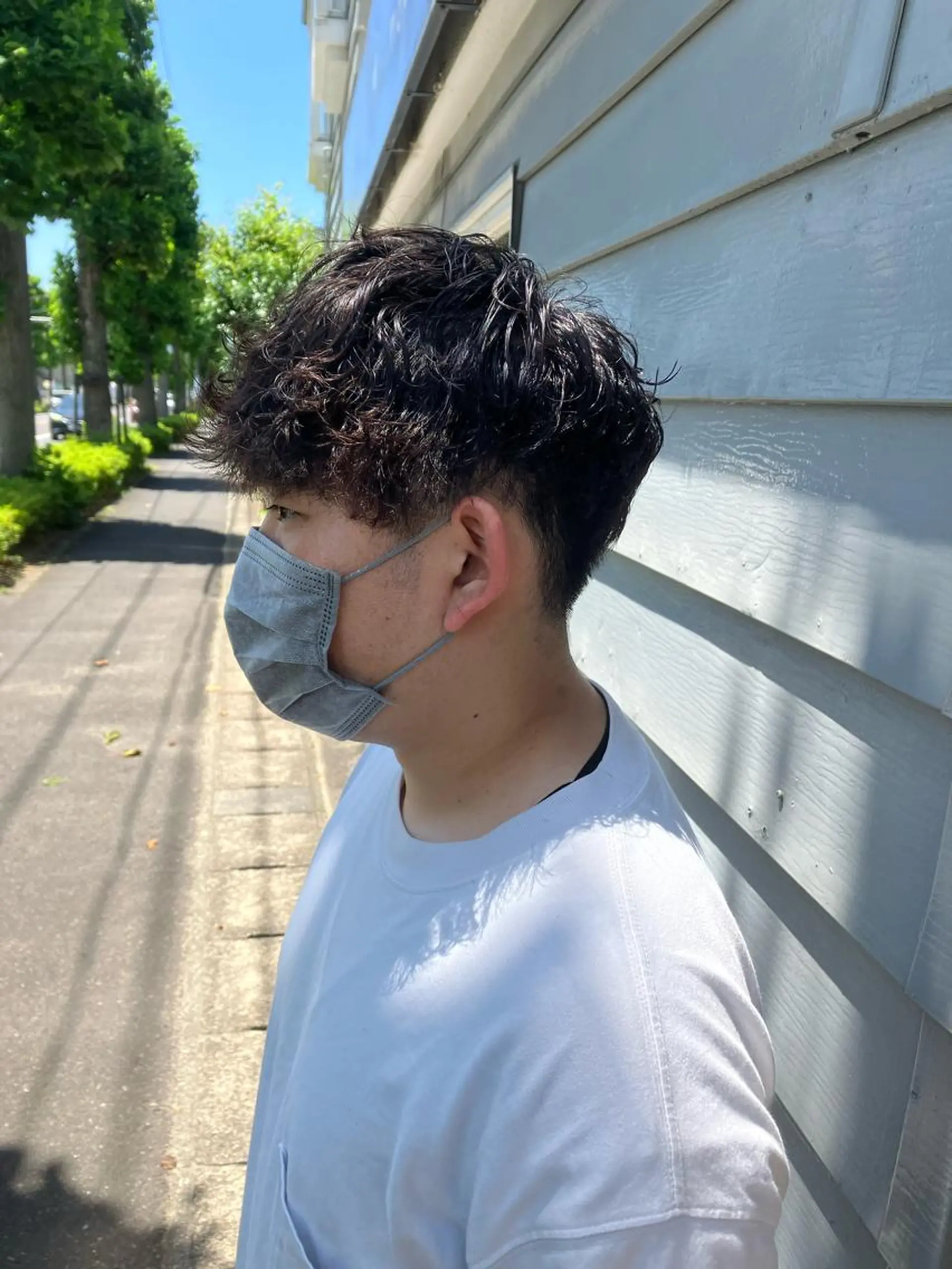 パーマ メンズ メンズパーマ カット パーマ fulam所属・佐藤悠生/郡山 メンズパーマ.カットのヘアスタイル