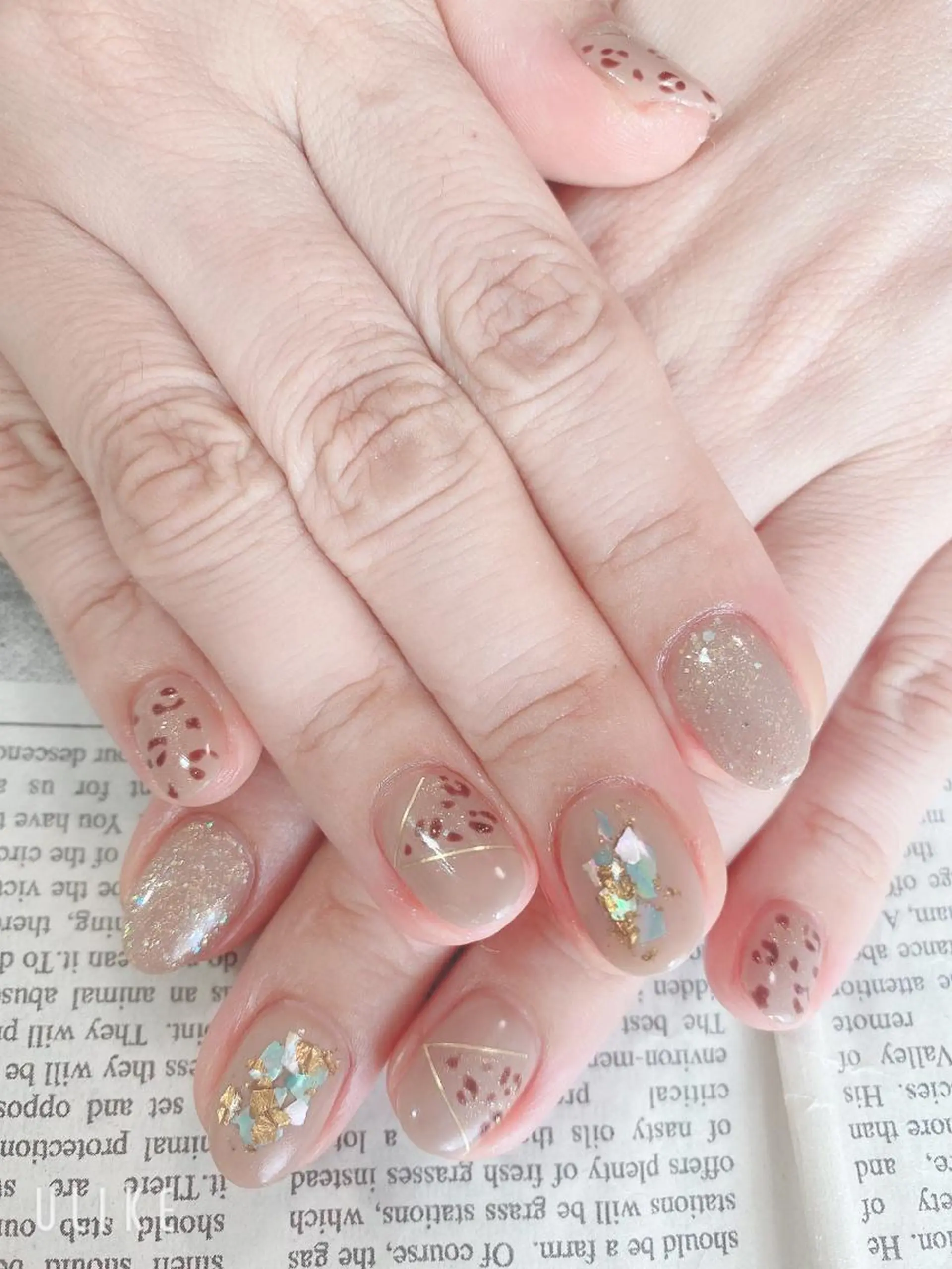 ネイル ハンドネイル ハンドケア 森山 舞のネイルデザイン