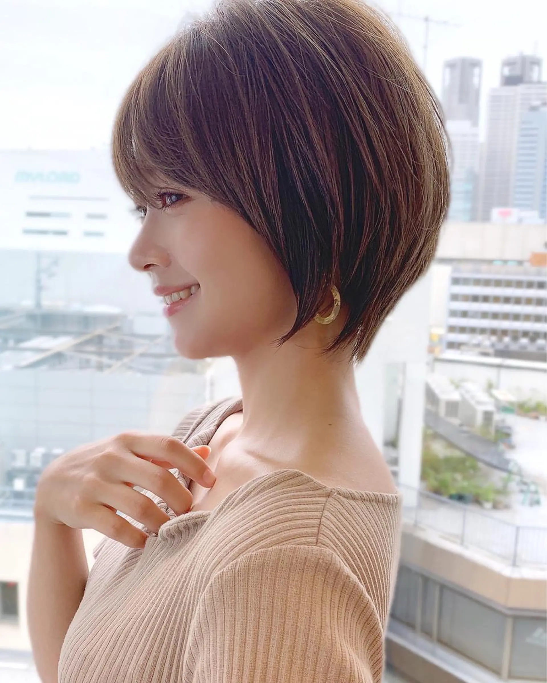 ショート ボブ ショートヘア カット ヘアカラー トリートメント ショート、ボブの神✨ 峯朋也✂︎✨のヘアスタイル