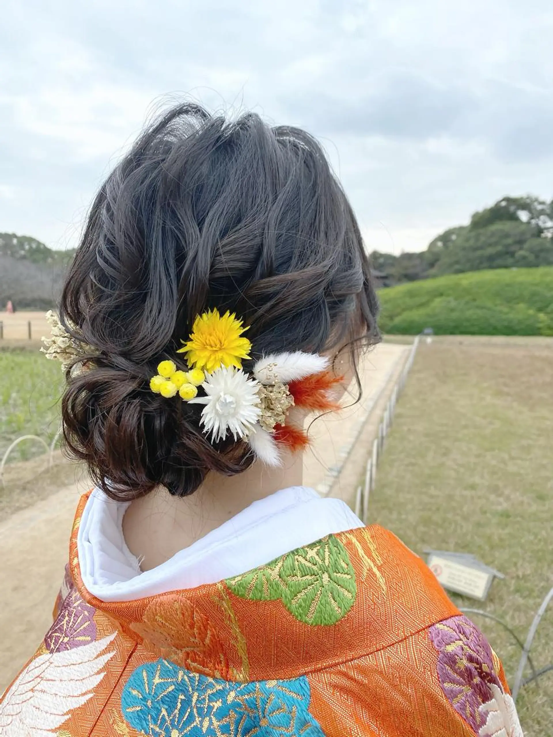 セミロング ヘアアレンジ ヘアセット GRANLUSSO 〜グランルッソ駅前店所属・木口 嘉美のヘアスタイル