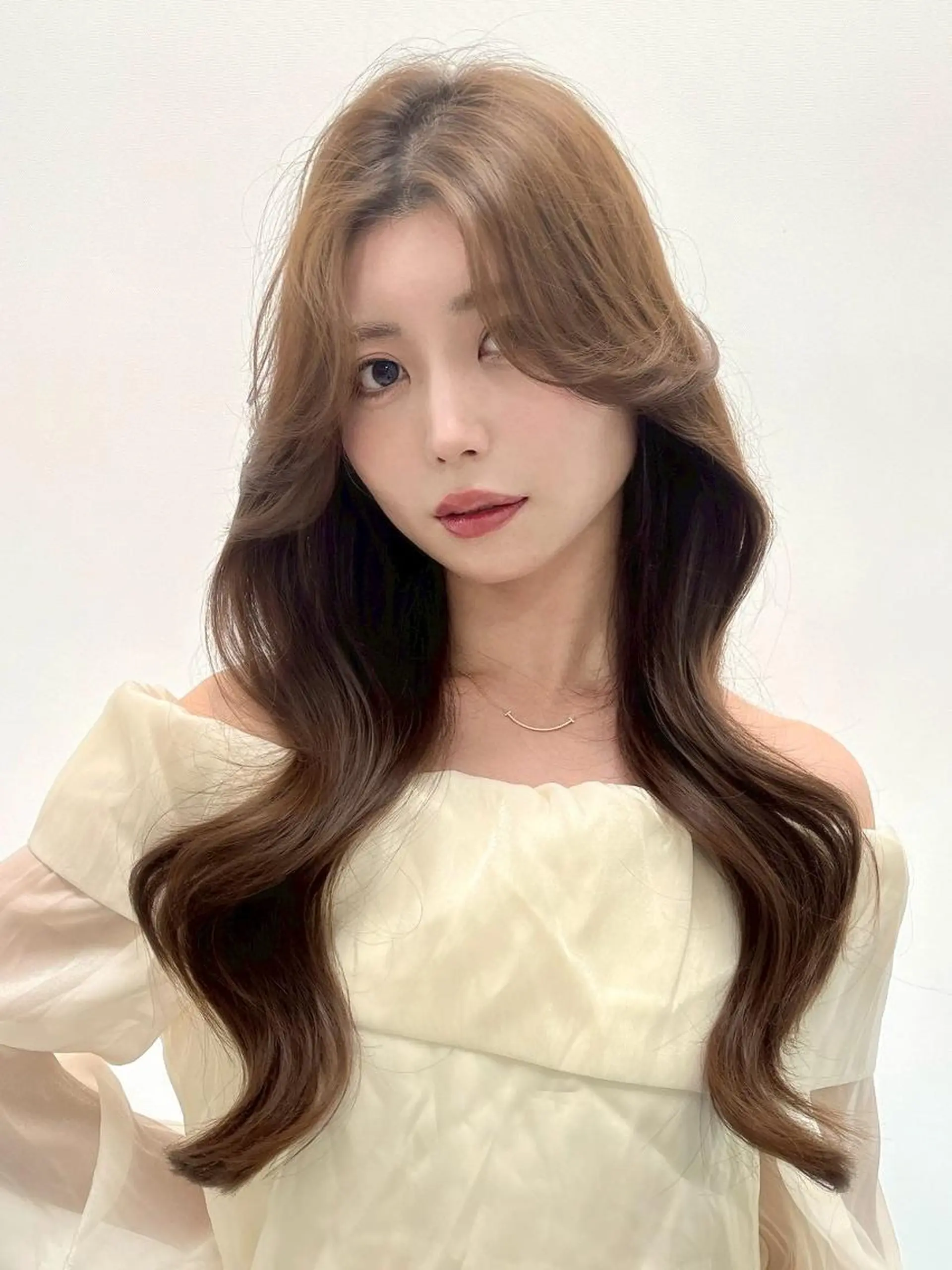 カラー トリートメント ヘッドスパ ヘアセット 赤み消し🌿韓国風 ヘア🌿福岡美容室のヘアスタイル