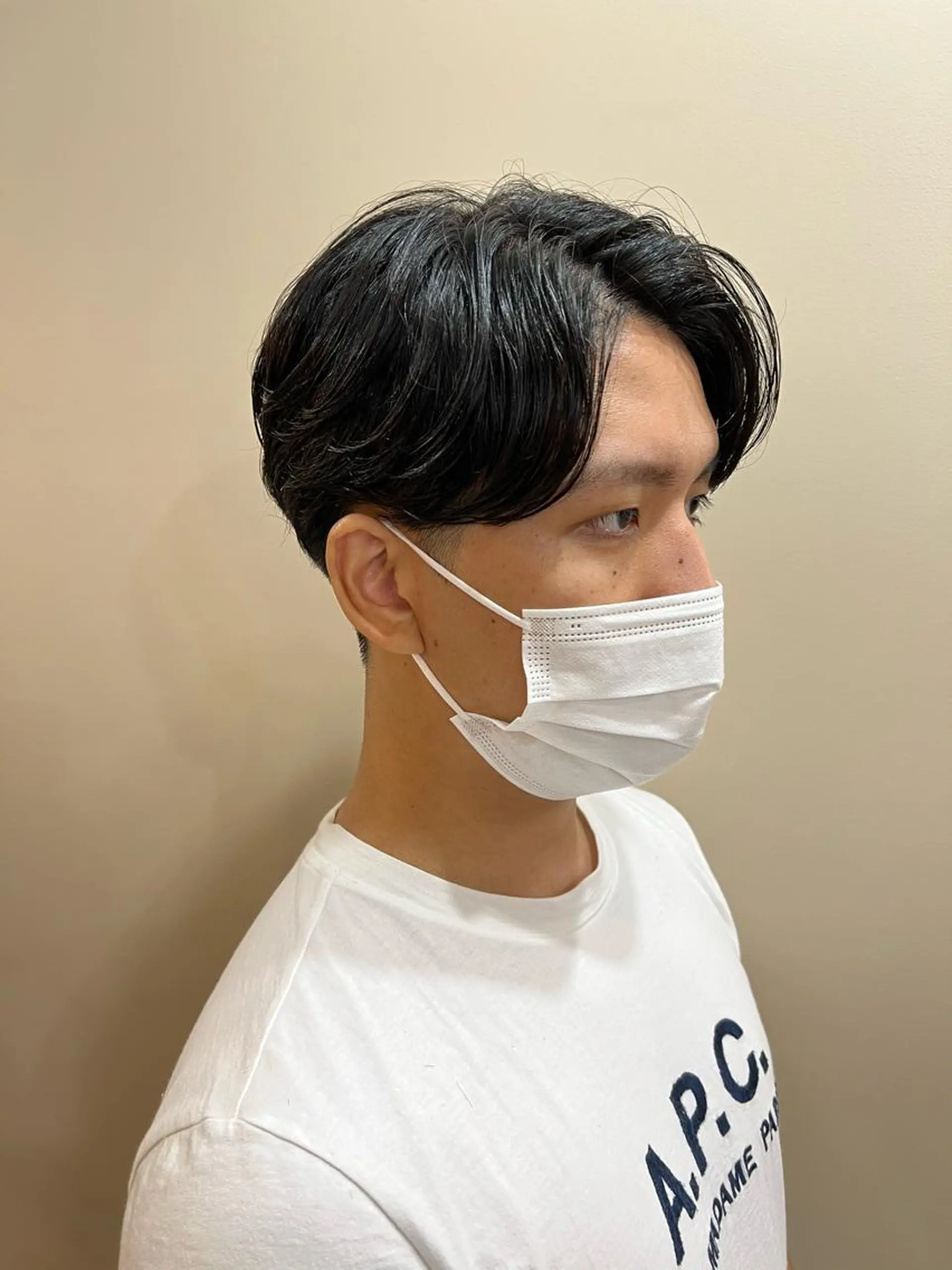 ショート メンズ センターパート I've for hair所属・🫧艶ダブルカラー ブリーチ🫧トモヤのヘアスタイル