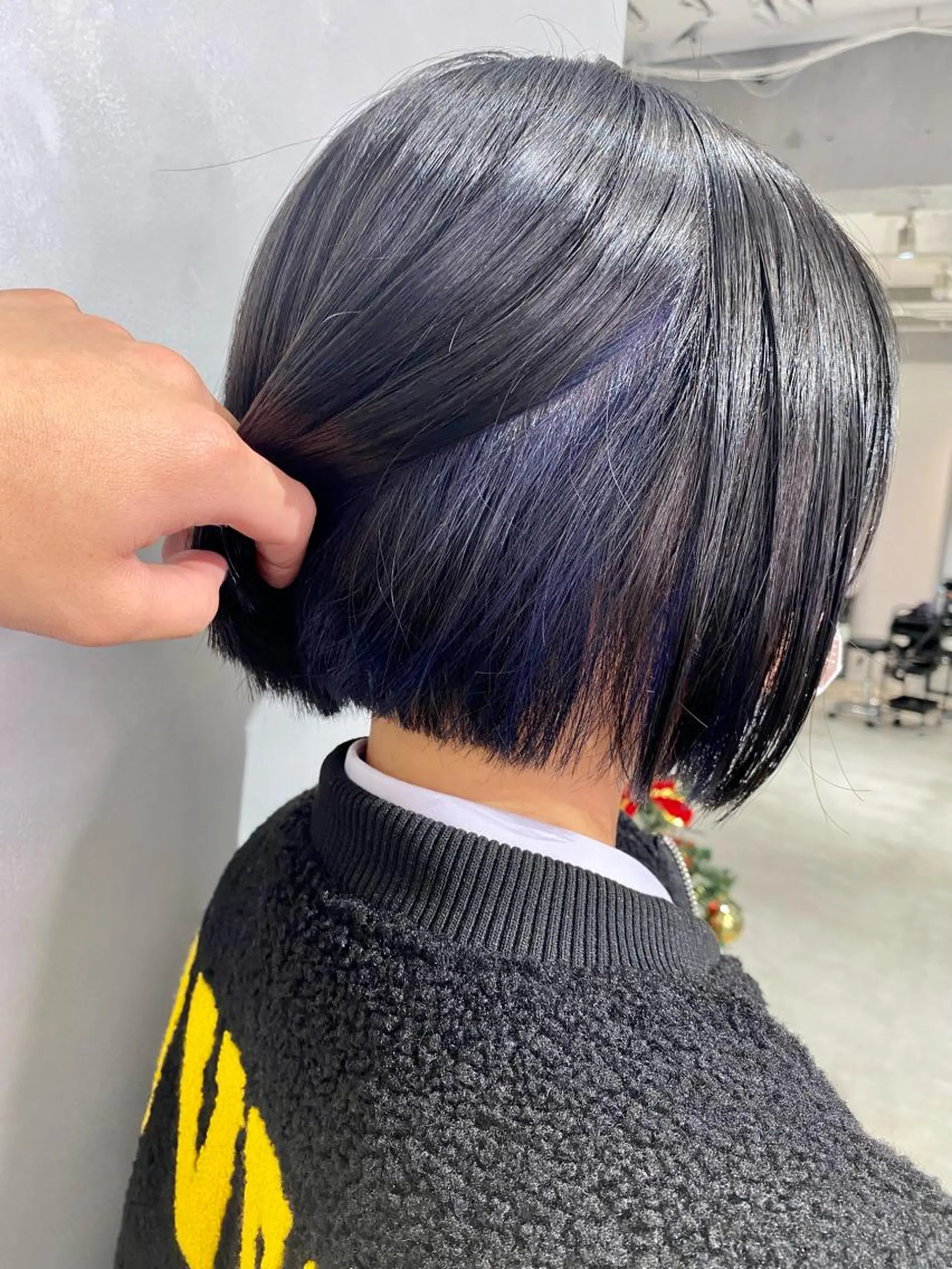 ショート カラー 髪質改善/縮毛矯正 レイヤー/松川匠のヘアスタイル