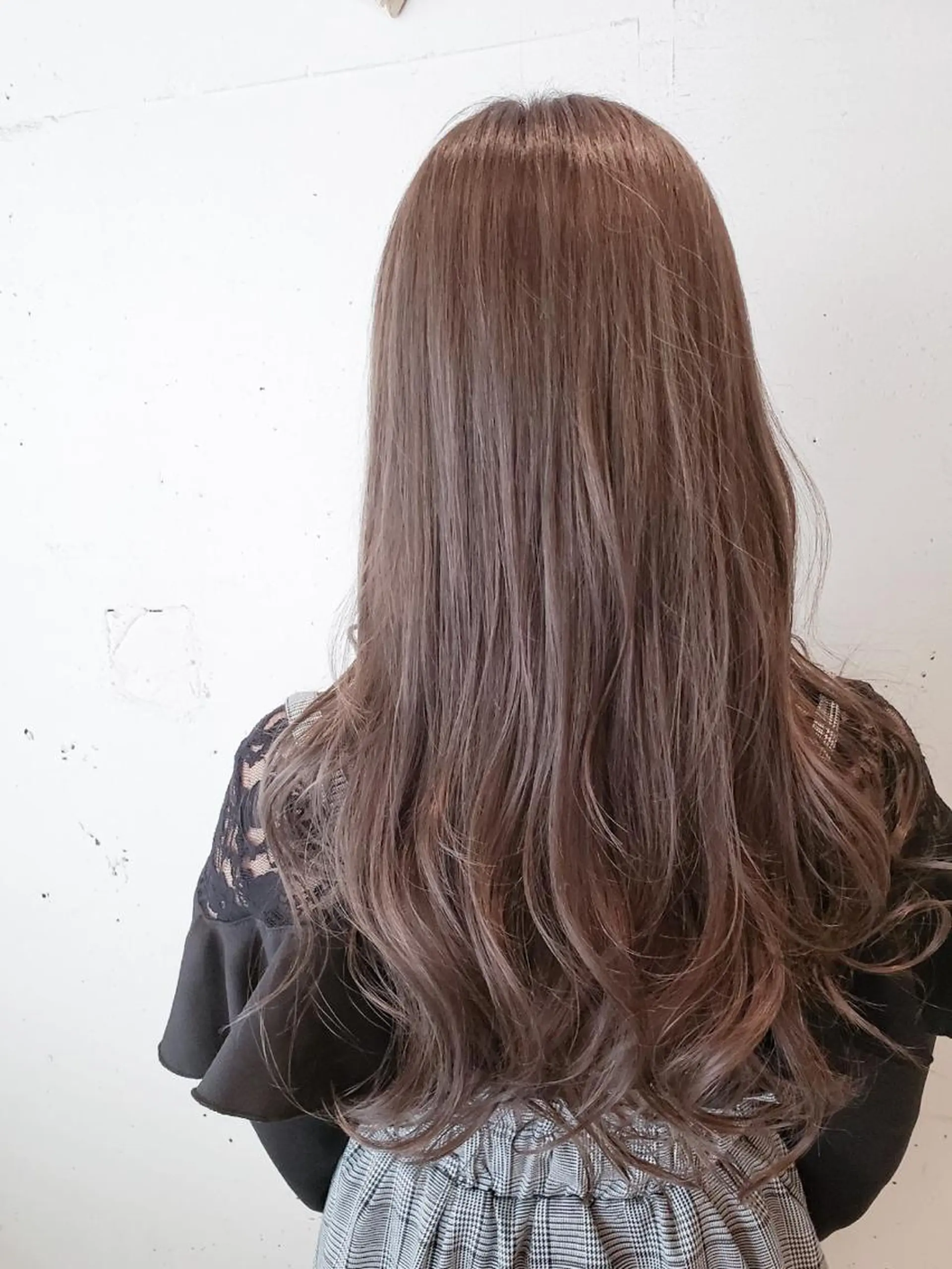 ロング カラー ヘアカラー いまじゅく あおいのヘアスタイル