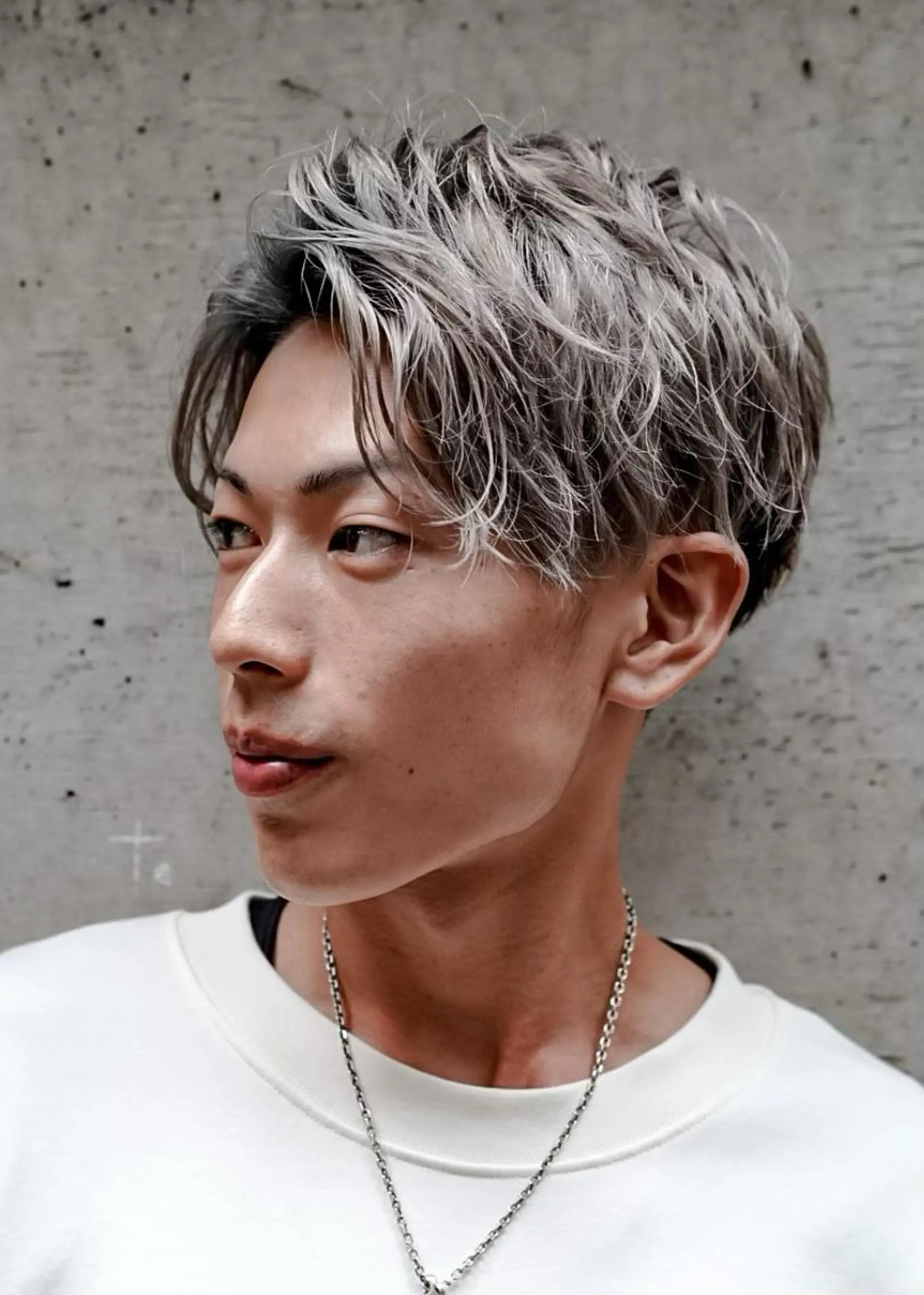 ミディアム カット ヘアカラー 新宿メンズNo.1 代表:中野拓也のヘアスタイル