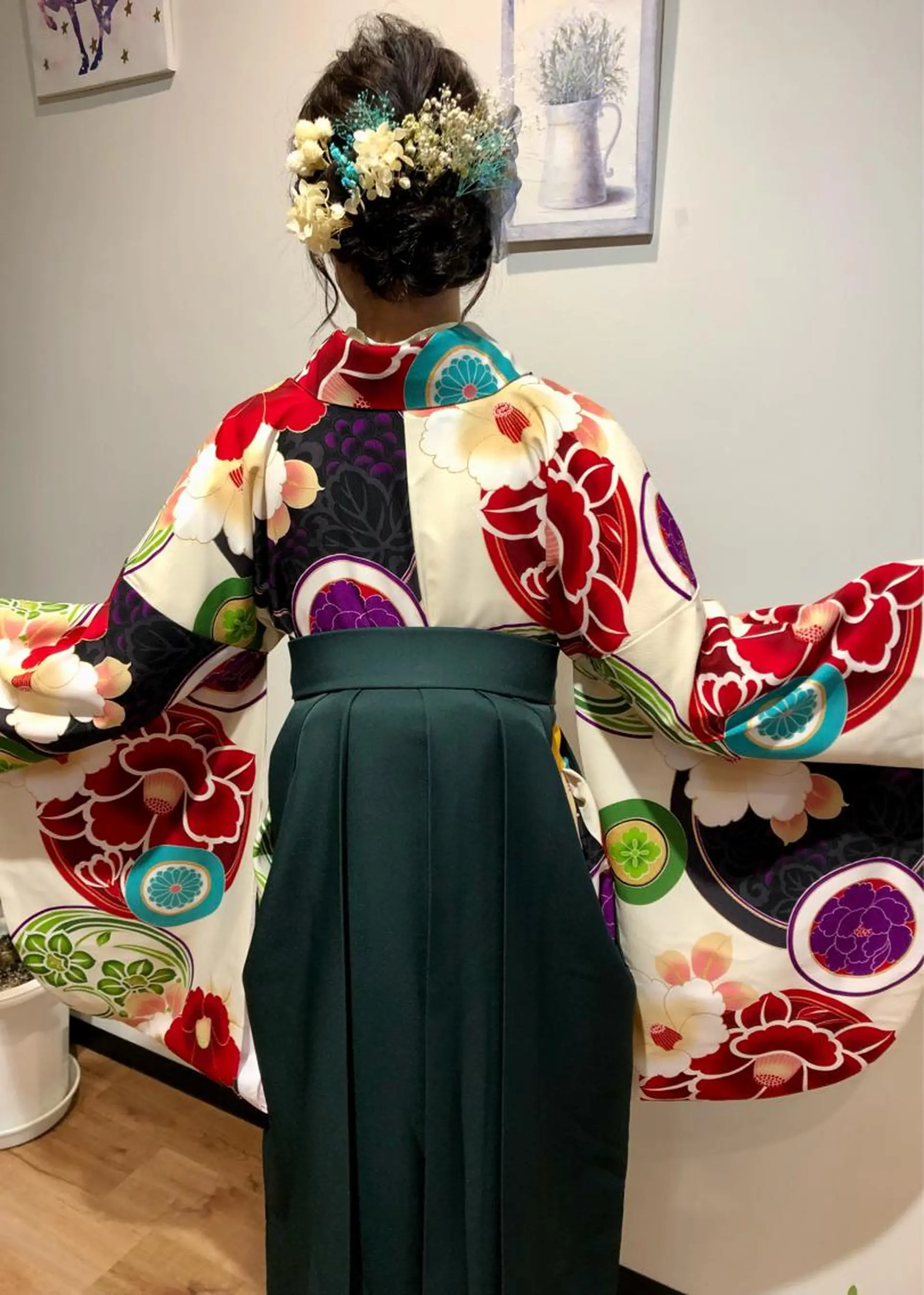 ロング ヘアアレンジ 青野 文香のヘアスタイル