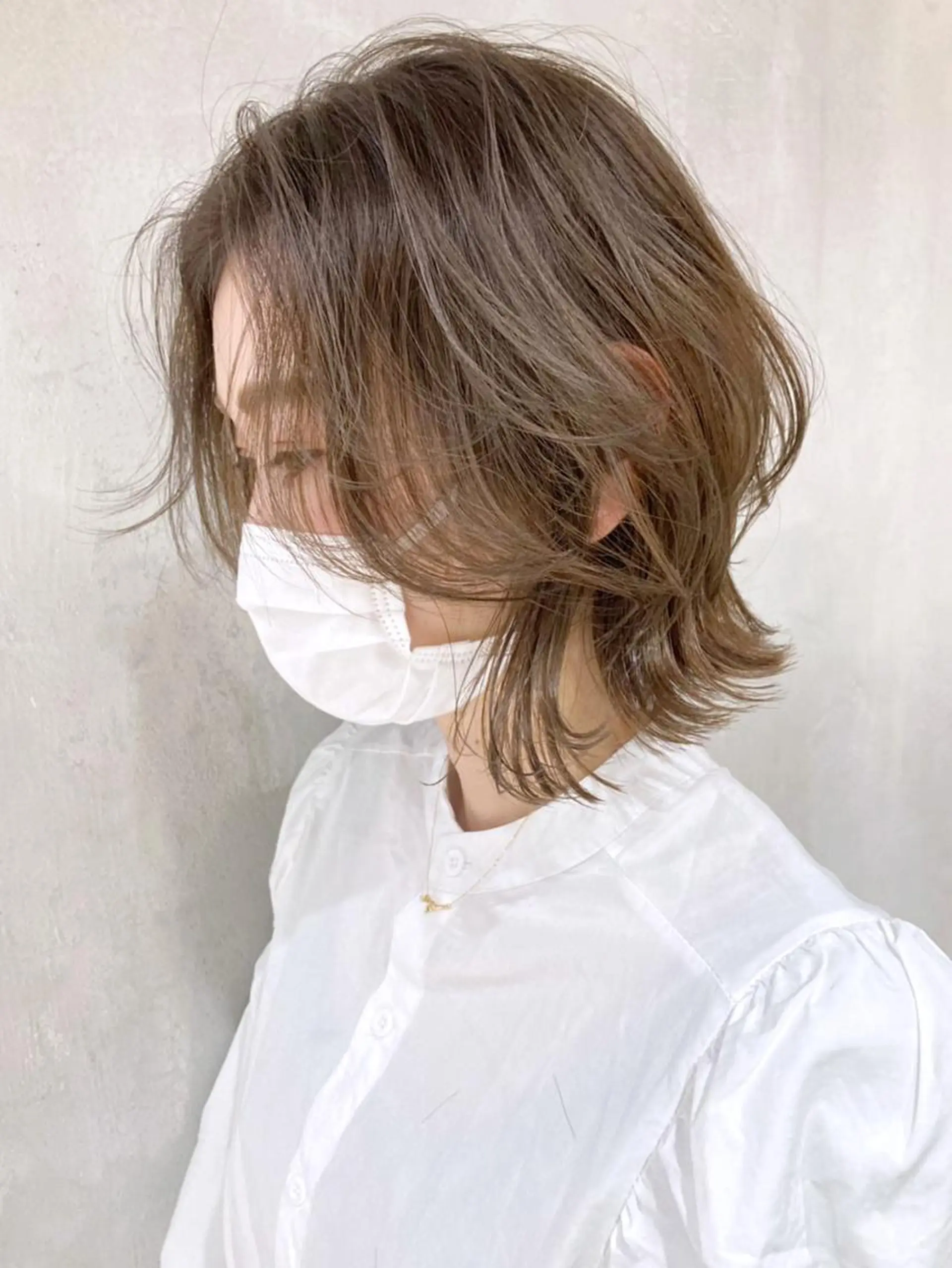 ショート カラー パーマ ヘアアレンジ ハイライトカラー ハイライト レイヤーカット ITbyALBUM 浦和店のヘアスタイル