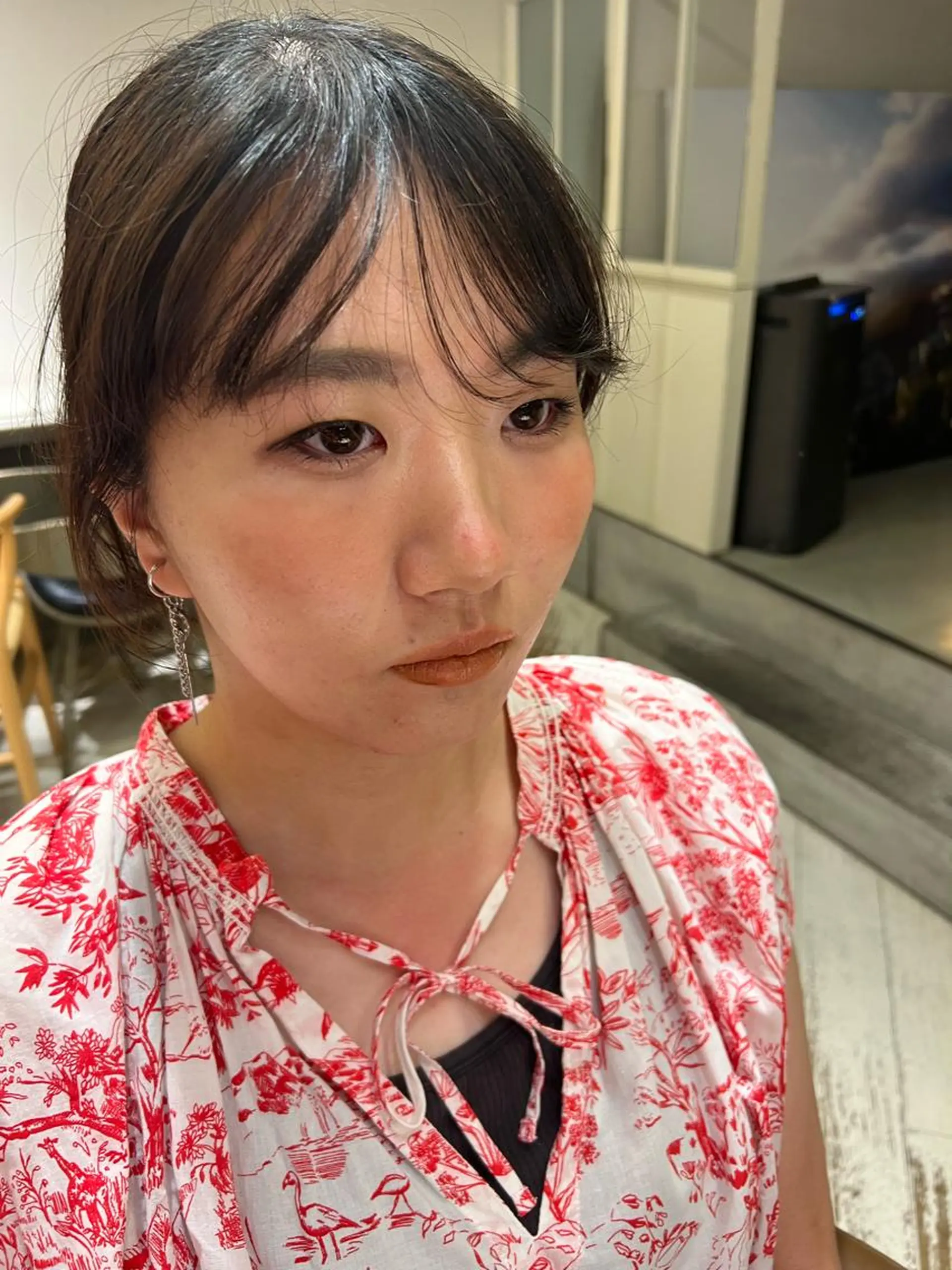 セミロング パーマ セミロングパーマ パーマ ROBBY所属・松井美樹/似合わせ ガーリー・韓国のヘアスタイル