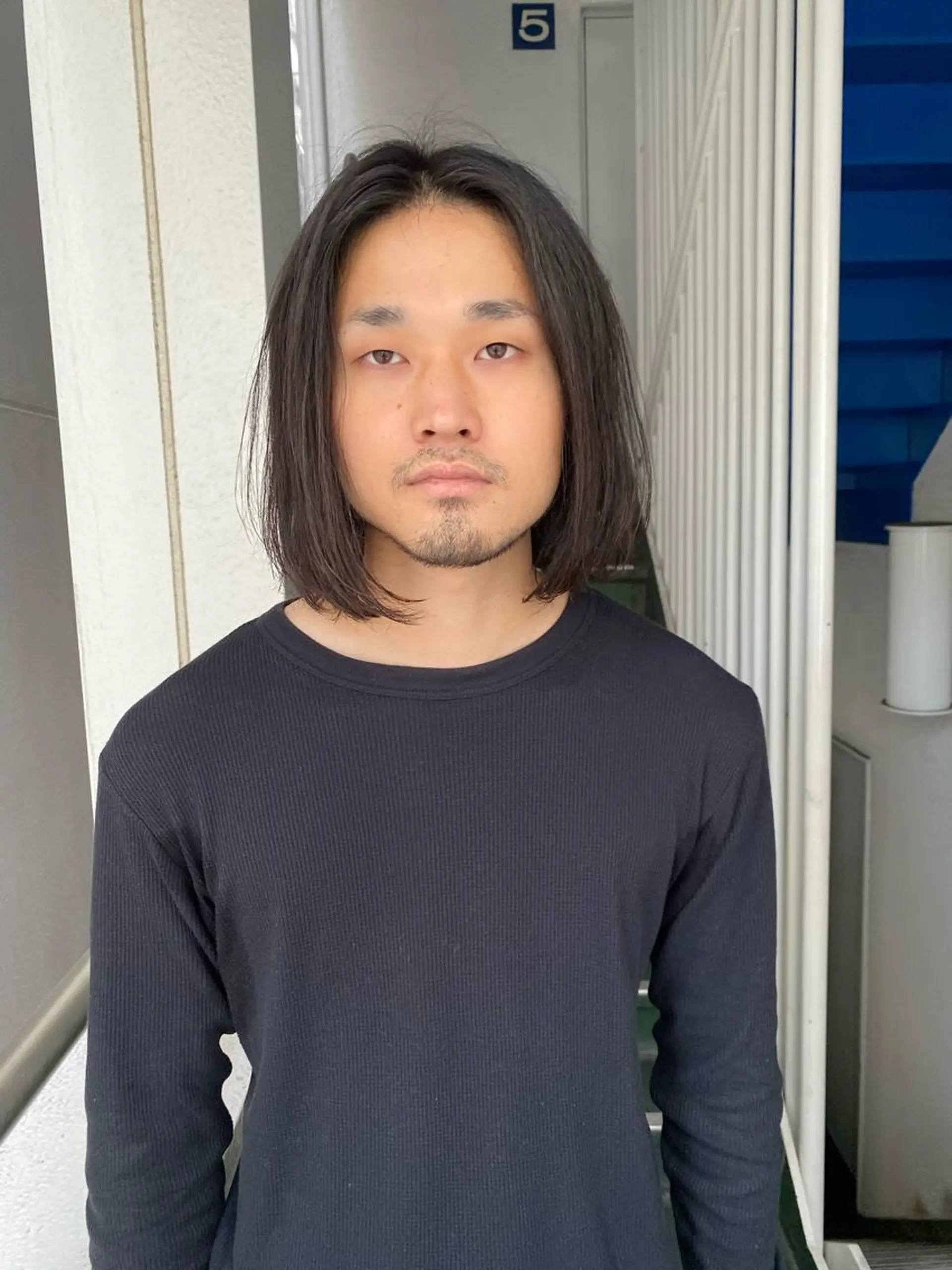 ミディアム カラー パーマ メンズ yiye 青山所属・無料カットモデル募集 🌱ひょうがのヘアスタイル