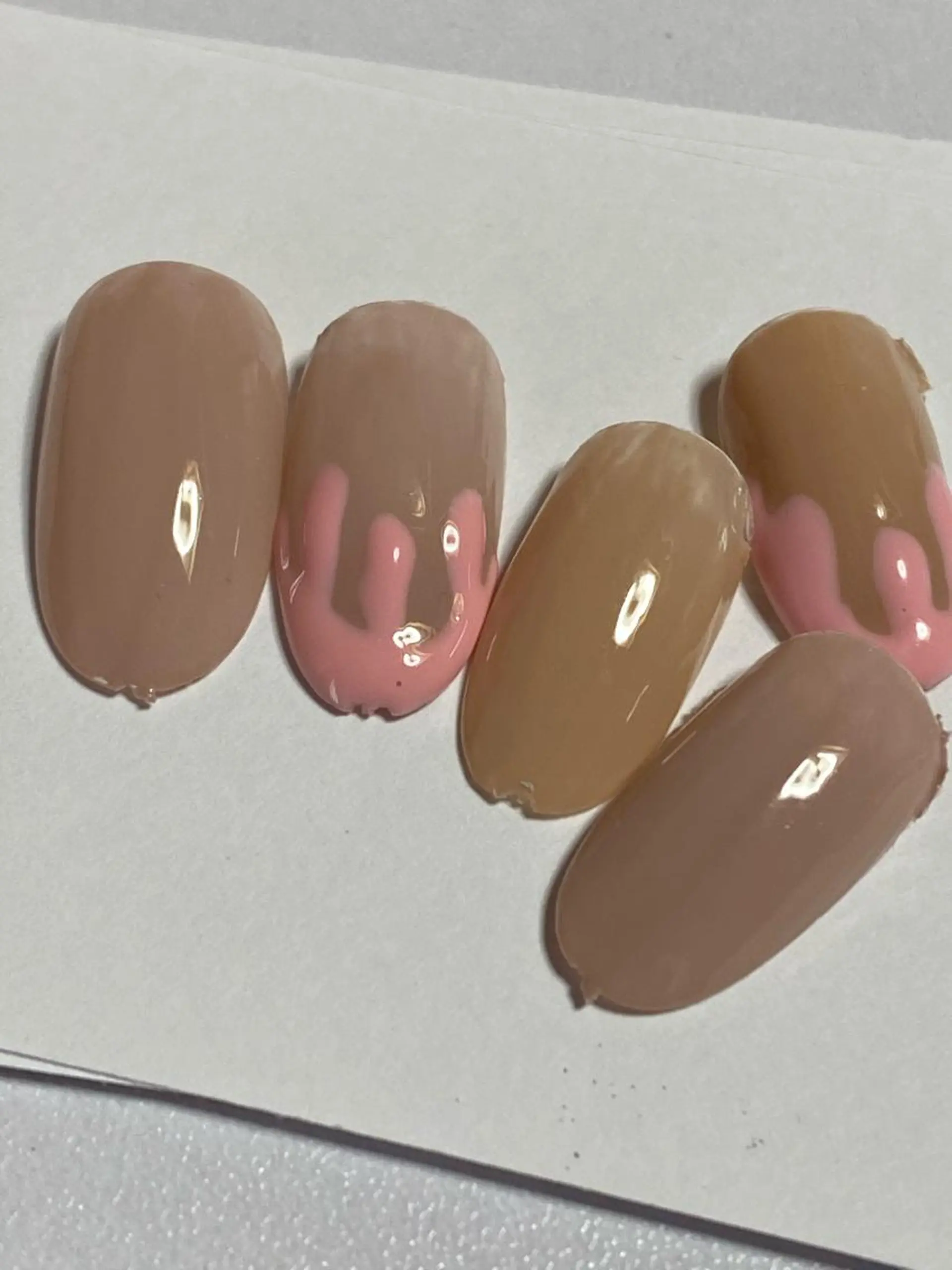 ネイル シンプルネイル 自宅ネイルサロン ♦️nuance♦️のネイルデザイン