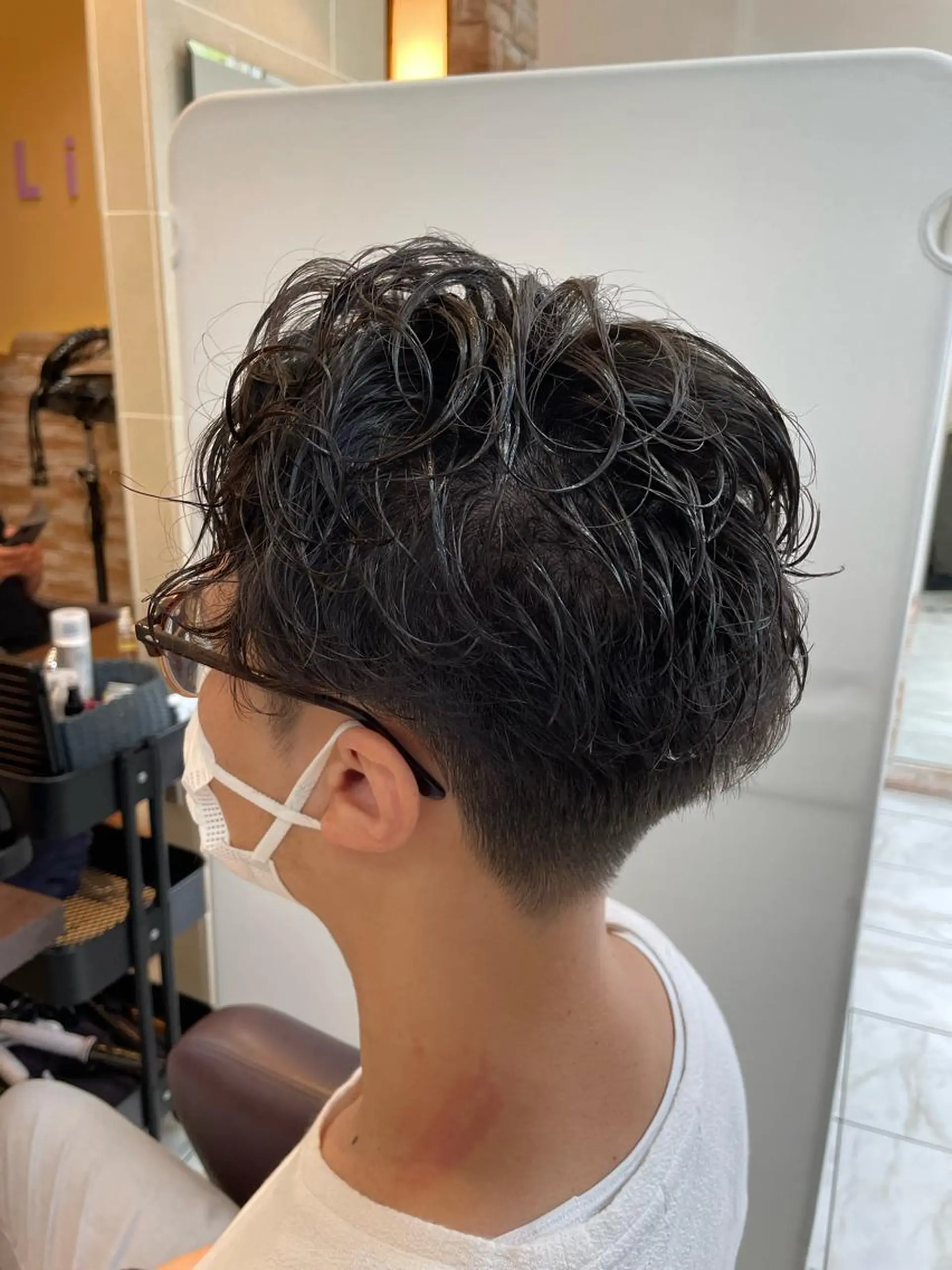 パーマ カット パーマ 野々山 直貴のヘアスタイル