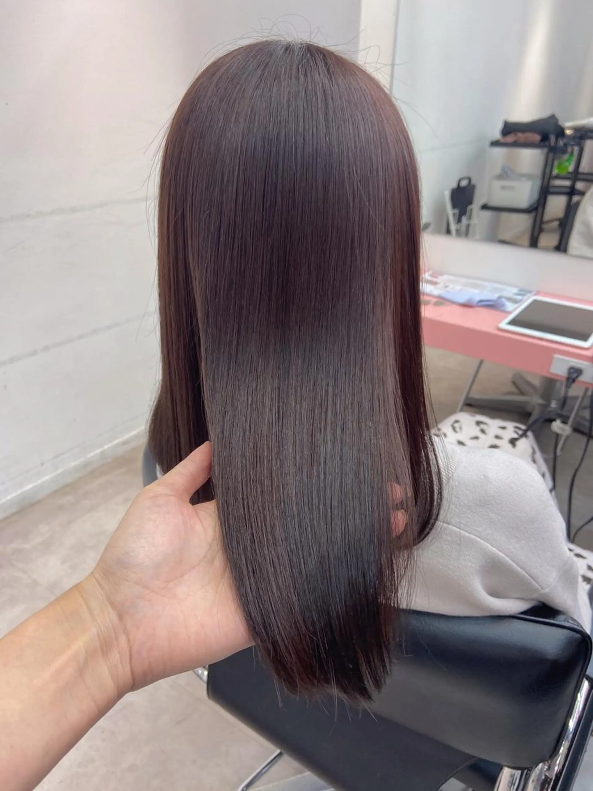 ロング カラー ヘアカラー トリートメント レイヤーカット指名 No.1💖マユカのヘアスタイル