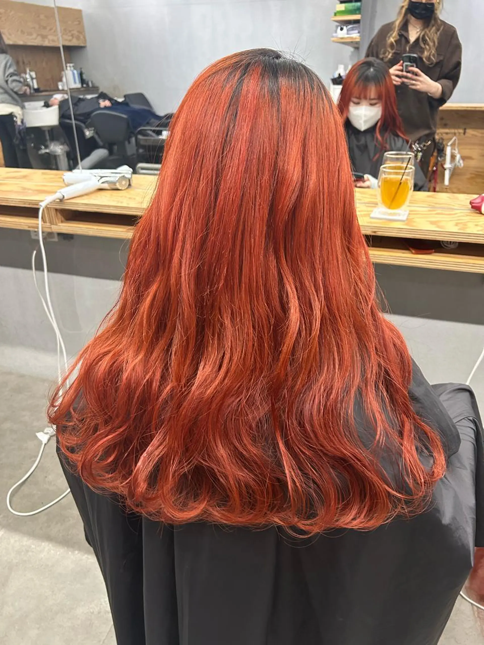 ロング カラー N/デザインカラー 🌿ナギのヘアスタイル