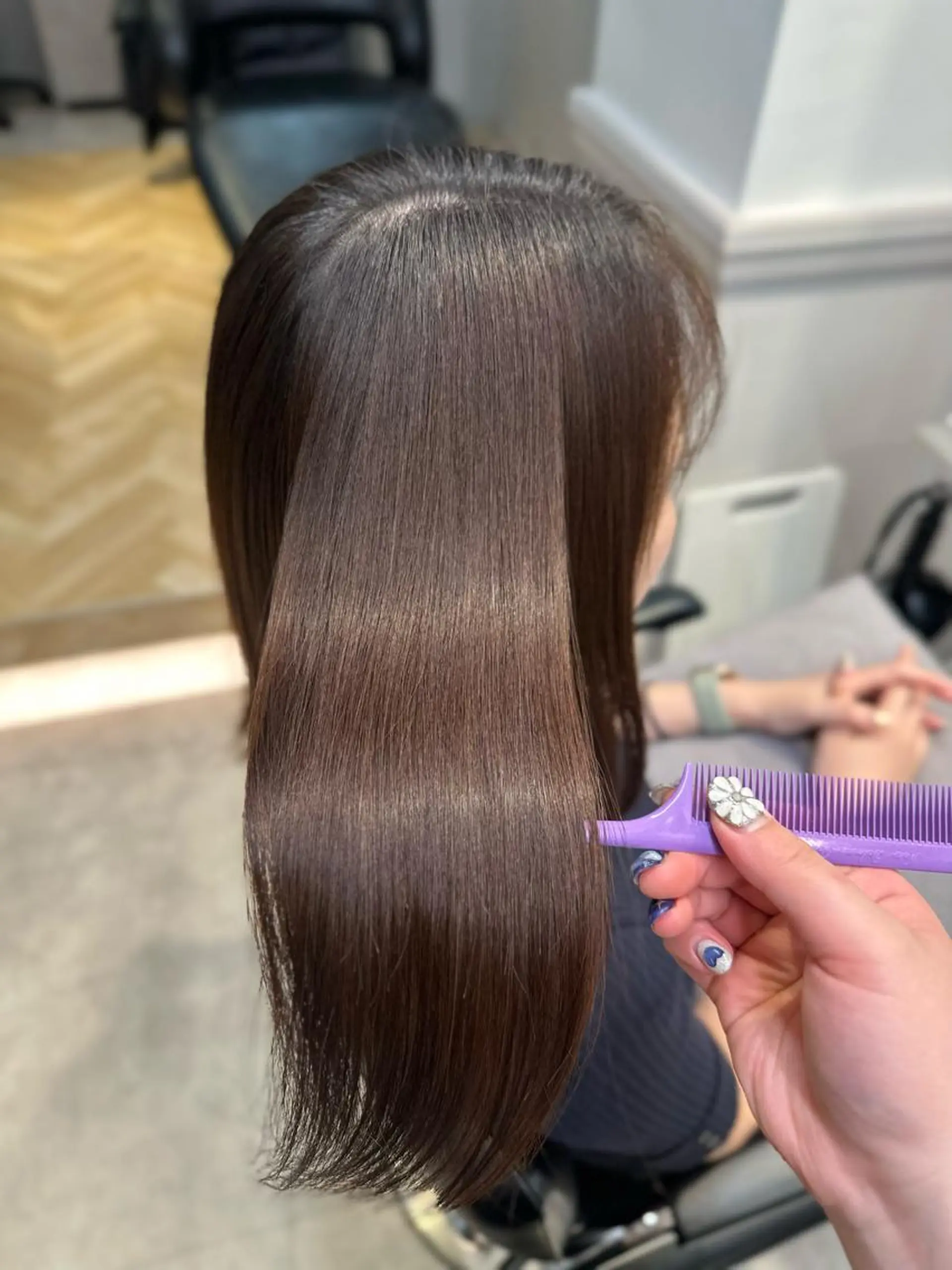 セミロング あいこ/ハンサム ショート/日本橋🌷のヘアスタイル