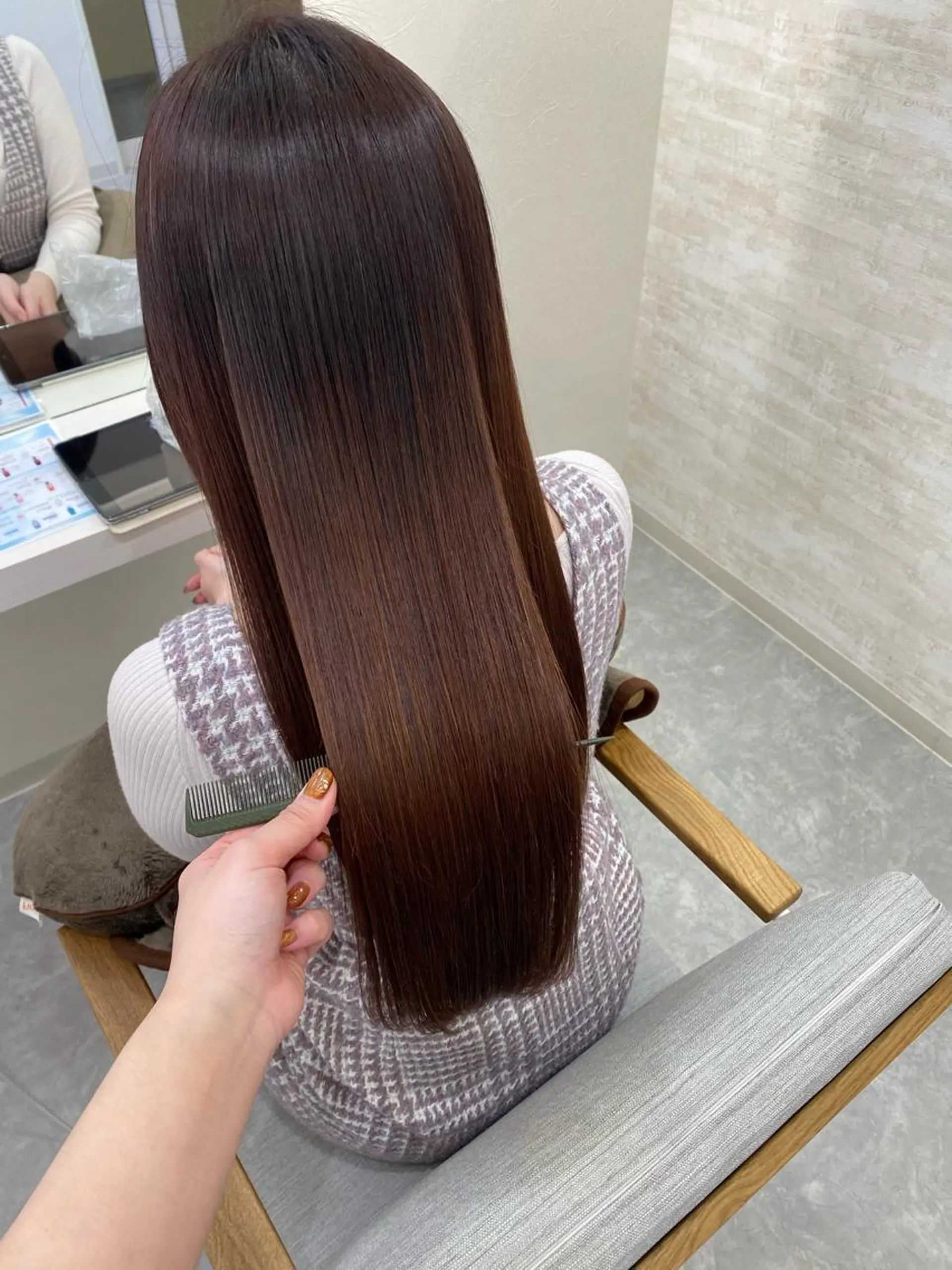 ロング 髪質改善&ヘアケア 永山若奈のヘアスタイル