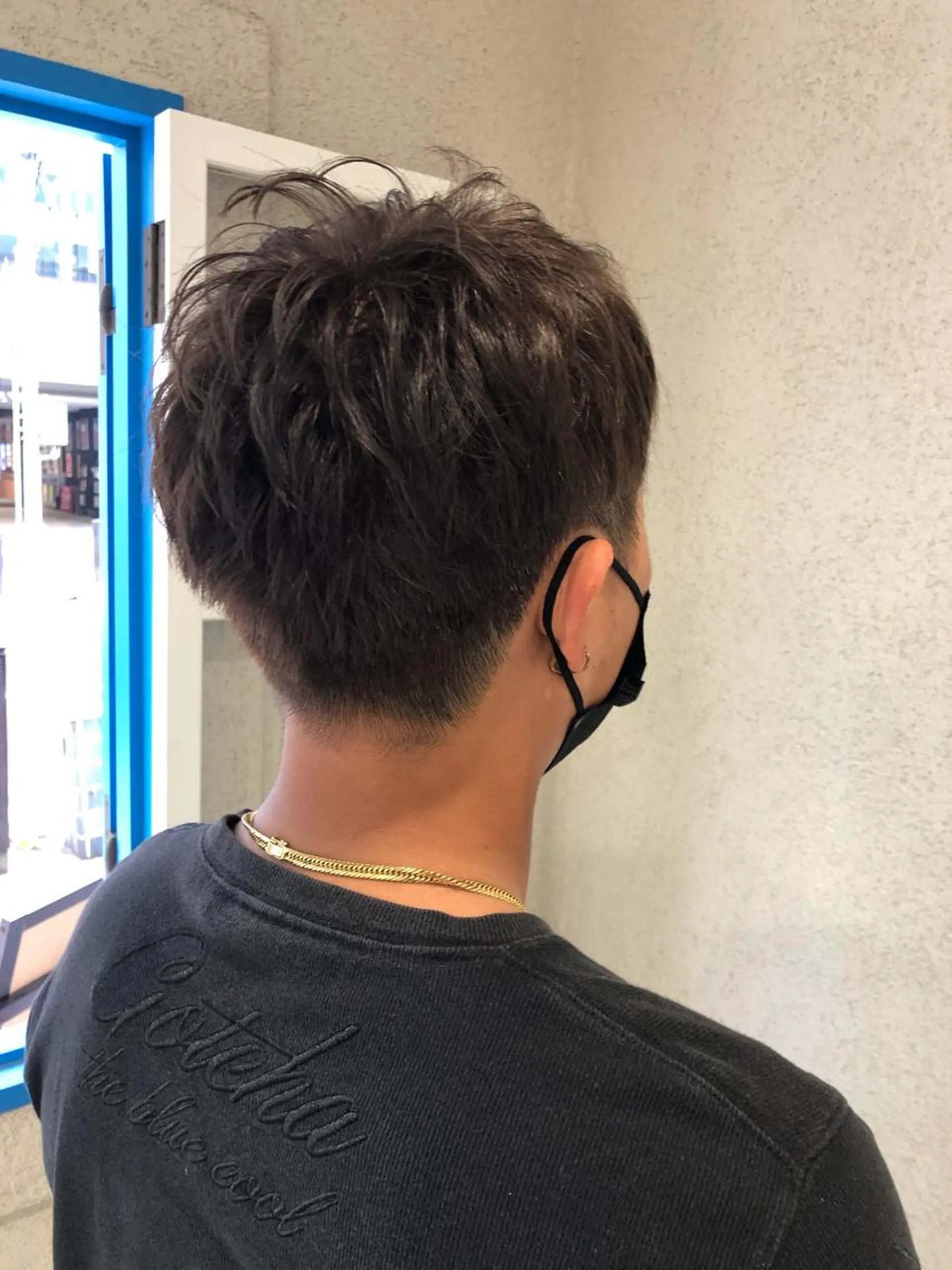 カラー メンズ 阿部 美咲のヘアスタイル