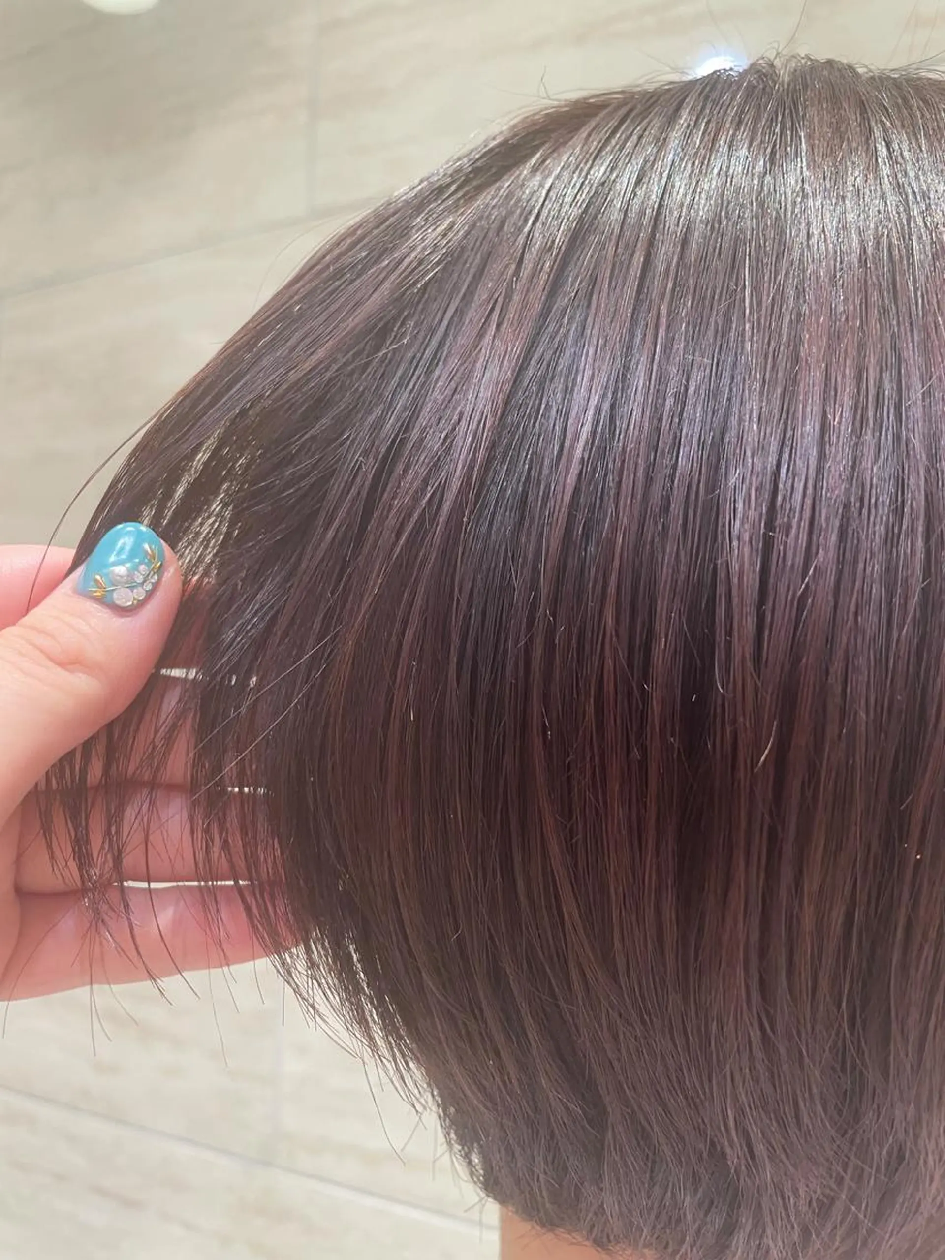 ショート カラー 透明感カラー ピンクカラー レッドカラー コノミ/ アイリスト まつパ/大船 鎌倉のマツエク・マツパデザイン