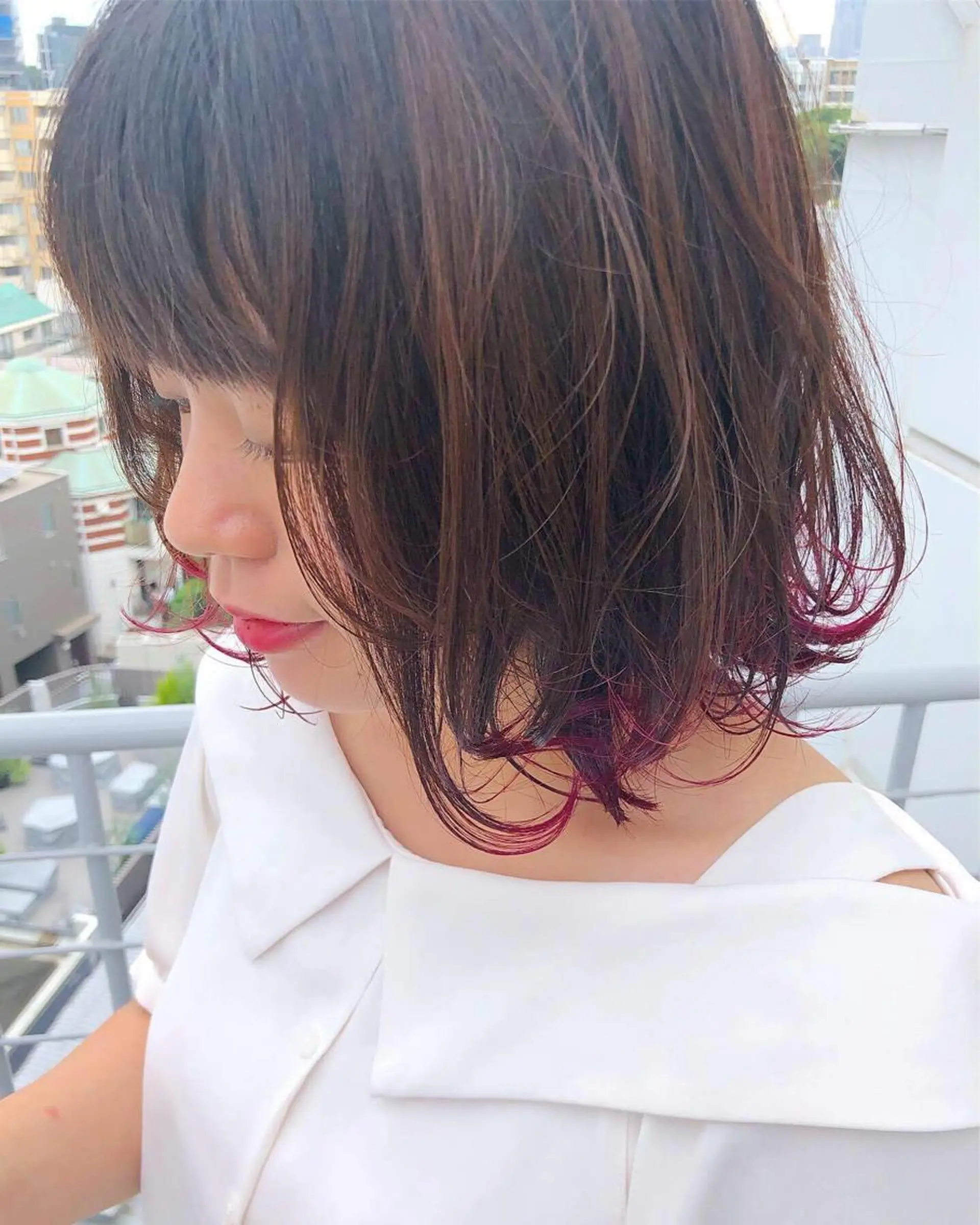 ショート カラー ヘアアレンジ 【池袋/スパイキー ショート】ⓝⓘⓜⓤのヘアスタイル