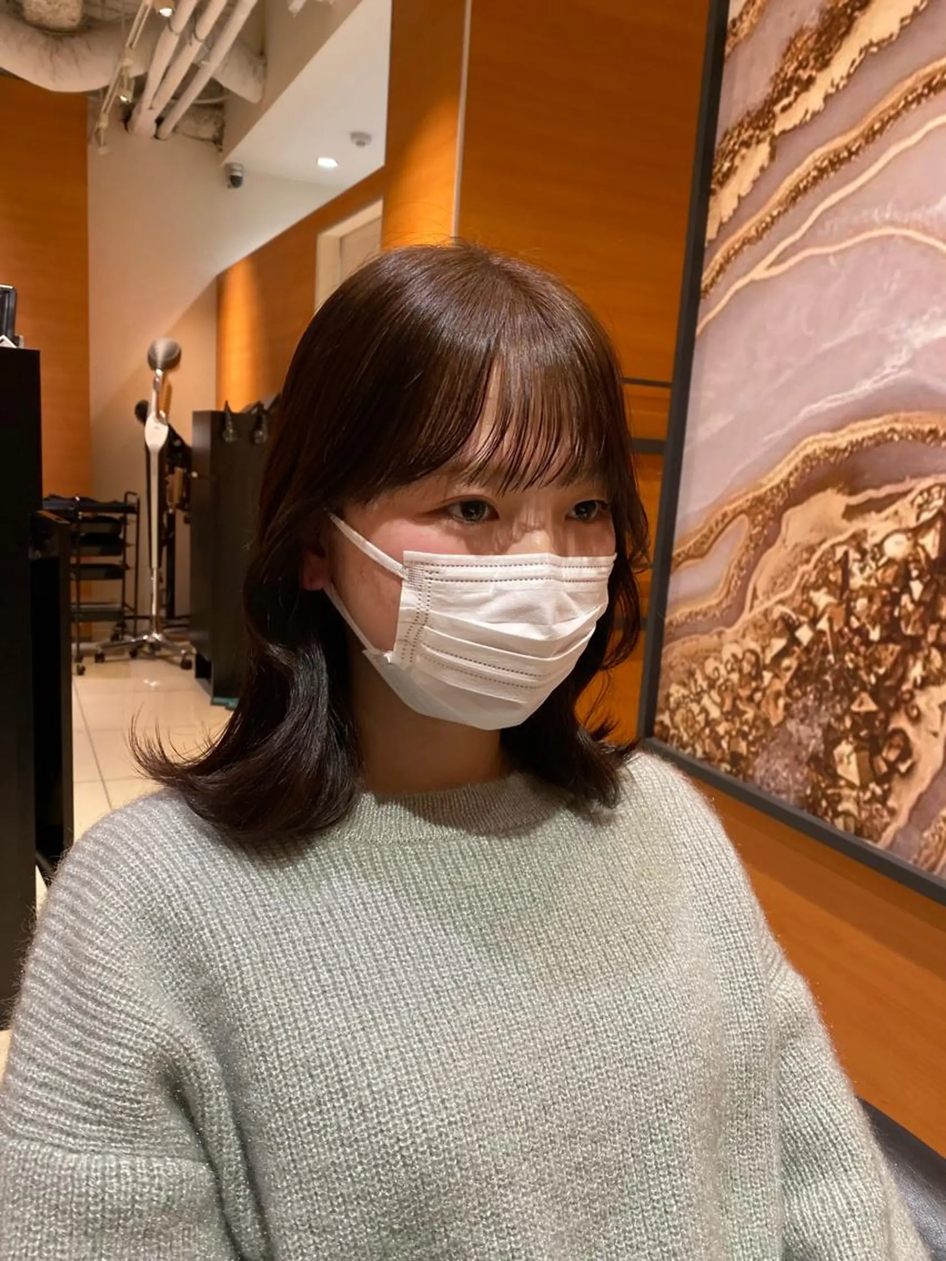 ミディアム LEVIJU hair所属・韓国ヘア🕊村上 ののこ🕊のヘアスタイル