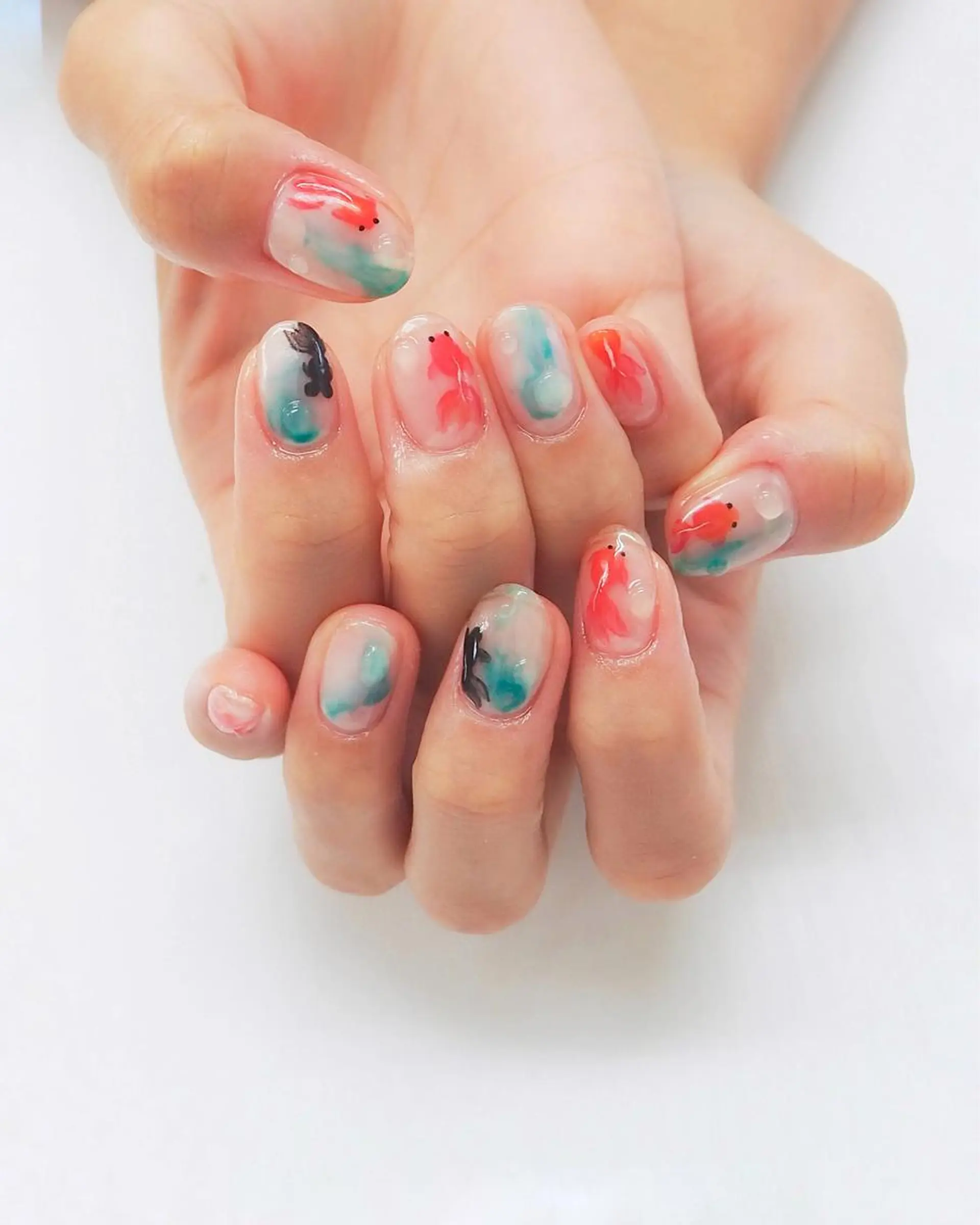 ネイル ハンドネイル Hisaka Mikiのネイルデザイン