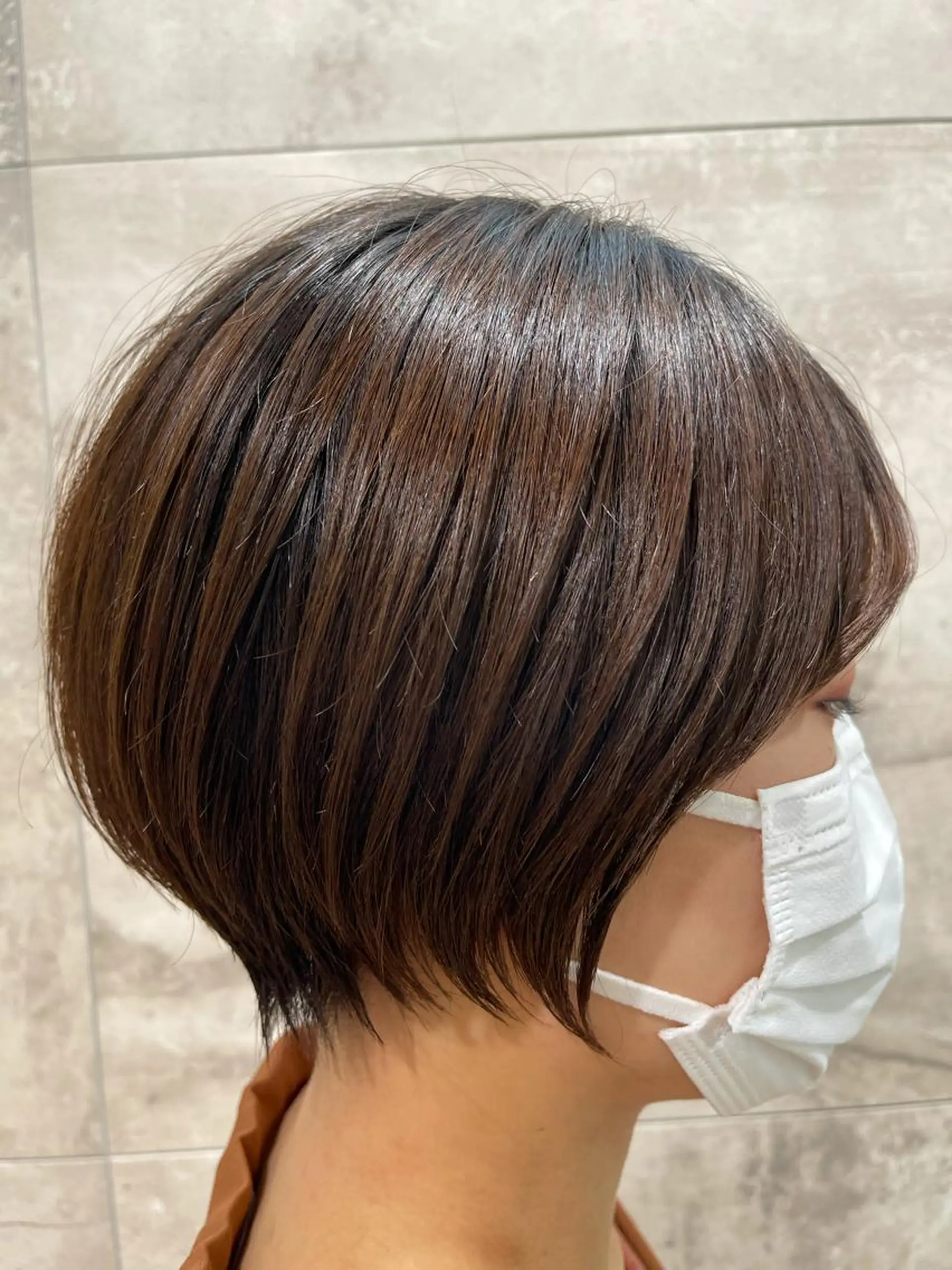 ショート 丸みショート ショートヘア grand表参道所属・西村 公孝のヘアスタイル