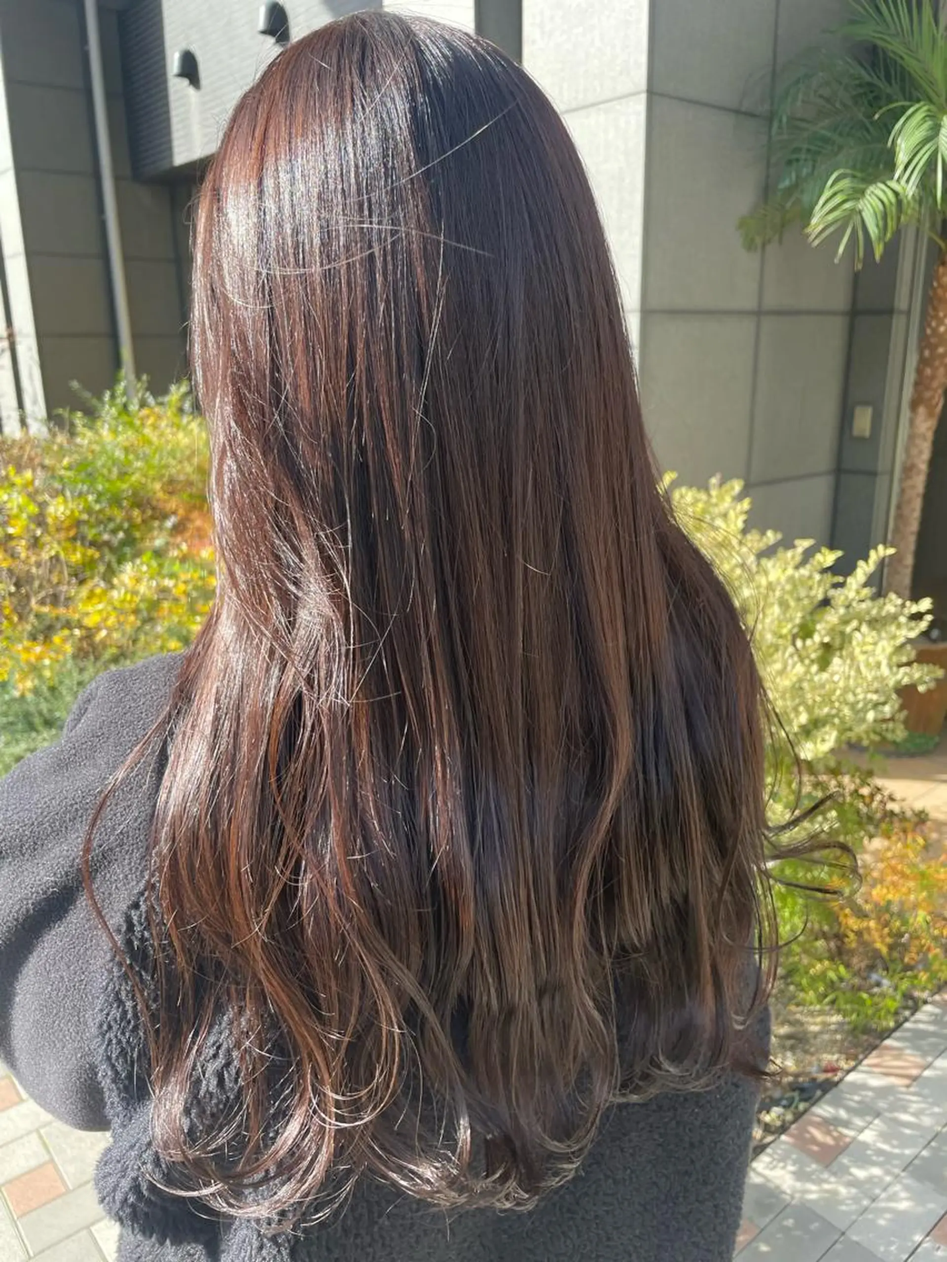 ロング カラー ブラウンカラー SOYON なんば店所属・水島 真彩のヘアスタイル