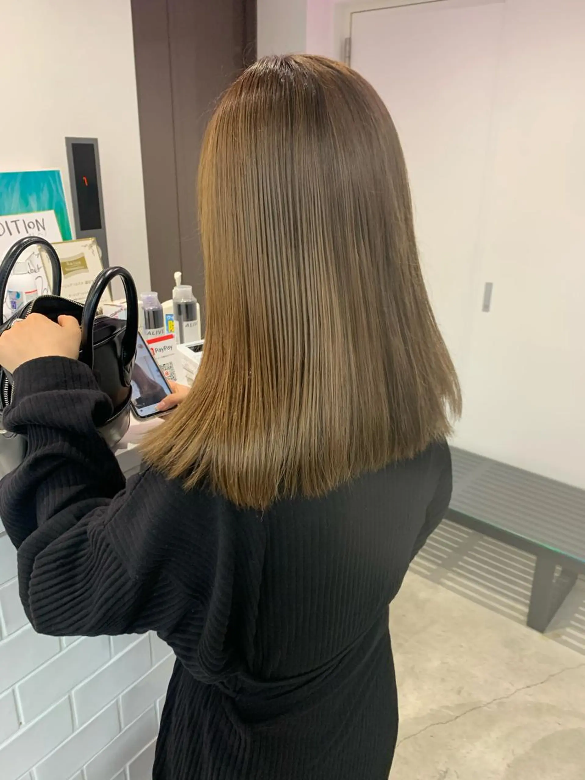 セミロング 韓国風/髪質改善 赤み消し✨junkiのヘアスタイル