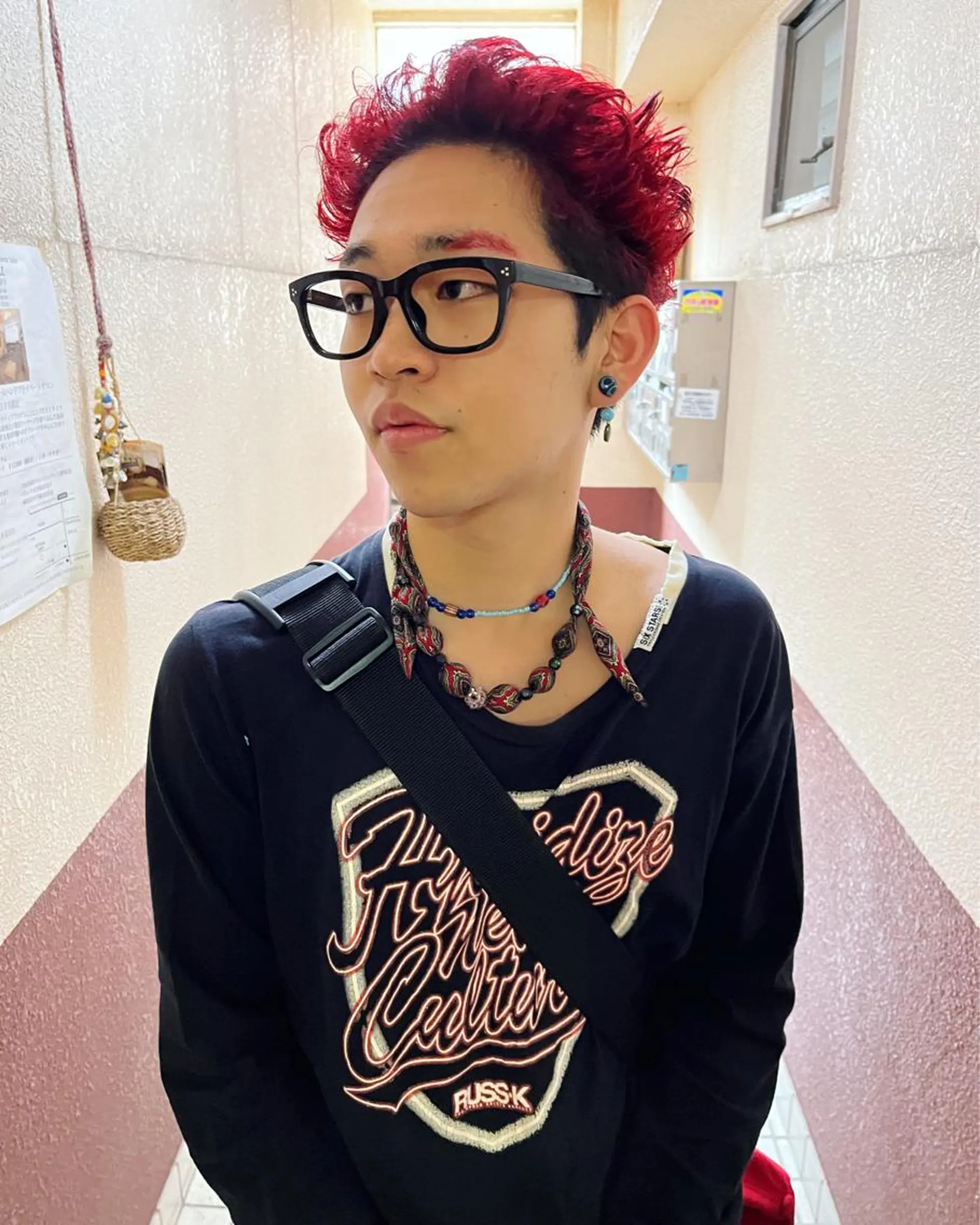 ショート カラー バレイヤージュ ブリーチ ケアブリーチ ダブルカラー ハイライトカラー KAH所属・Koichi Satoのヘアスタイル