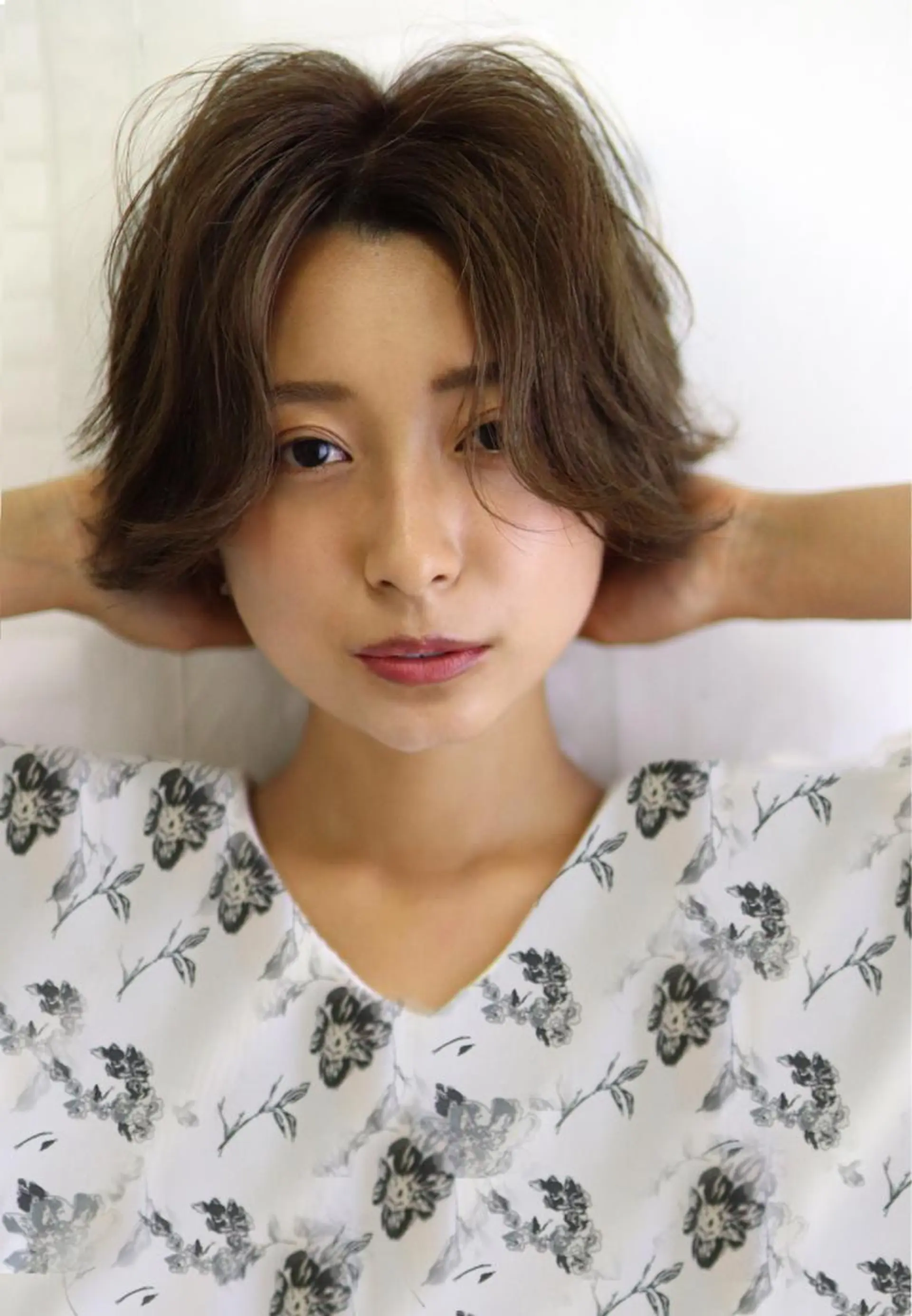 ミディアム 美容歴15年 岩田芳郎のヘアスタイル