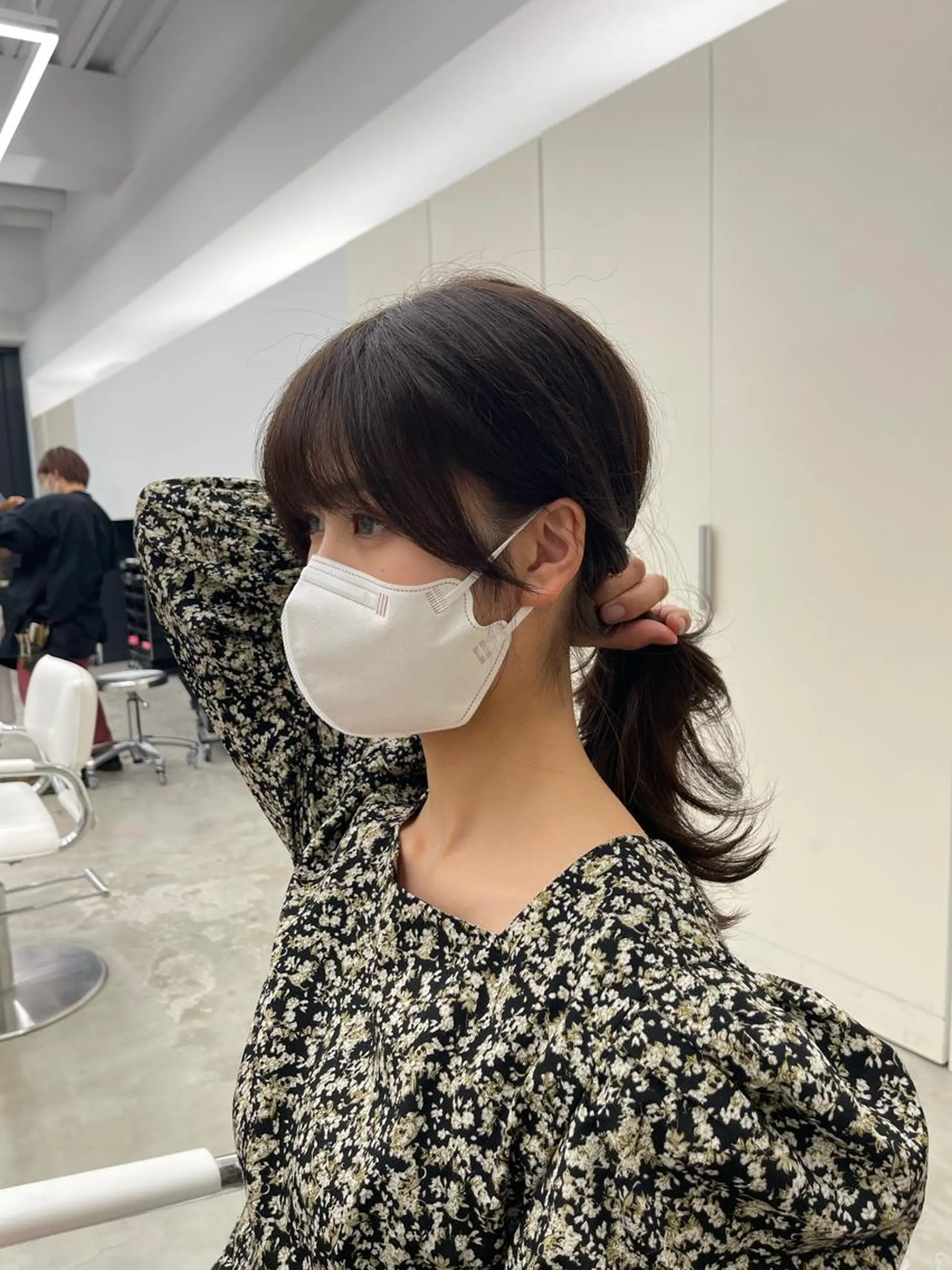 ミディアム 顔周りカット 韓国風ヘア レイヤーカット カット トリートメント noe tton  【ノエ トトン】所属・だいや/メンズパーマ メンズカット/名古屋のヘアスタイル