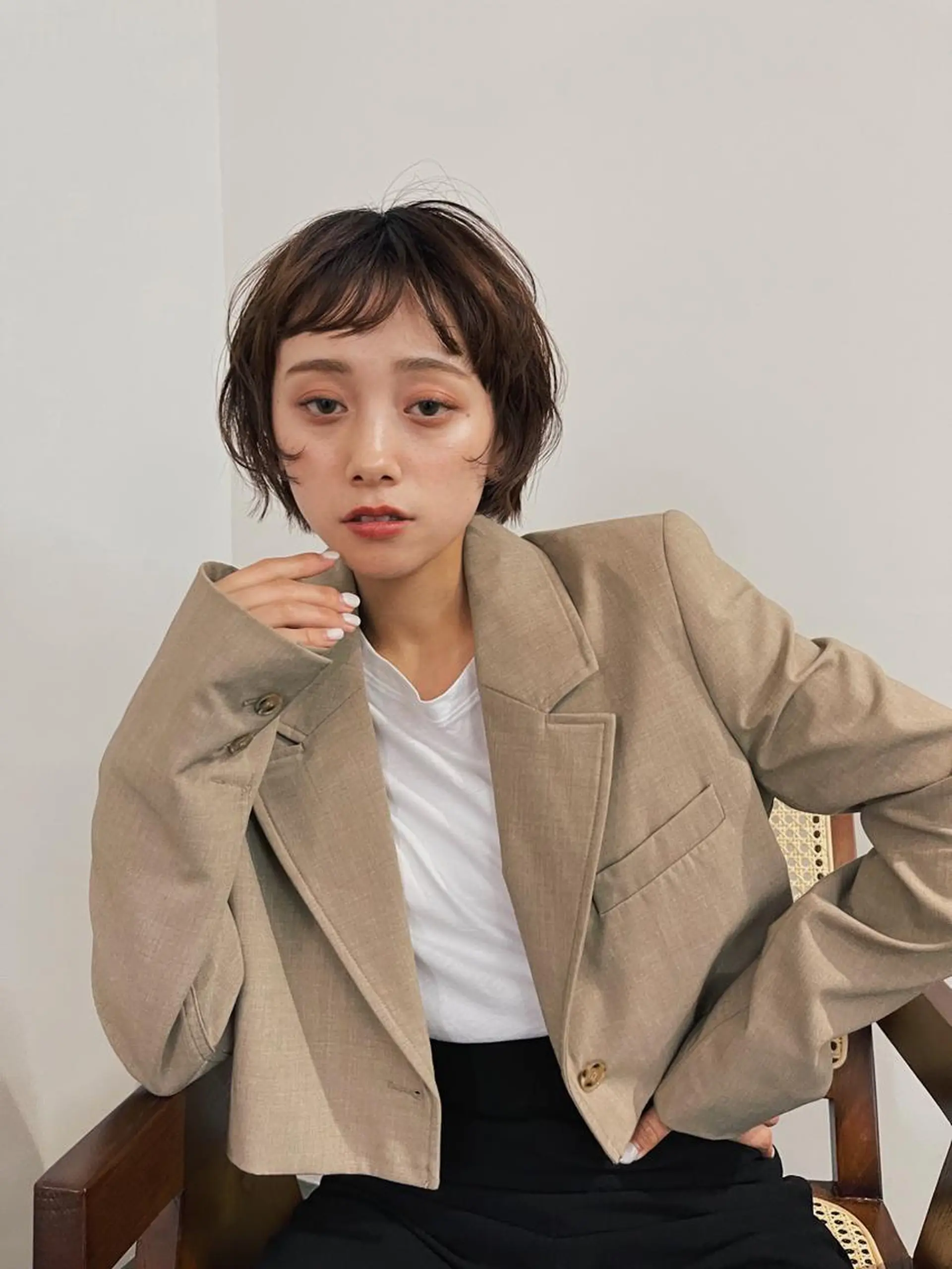 ショート 加藤 悠真のヘアスタイル