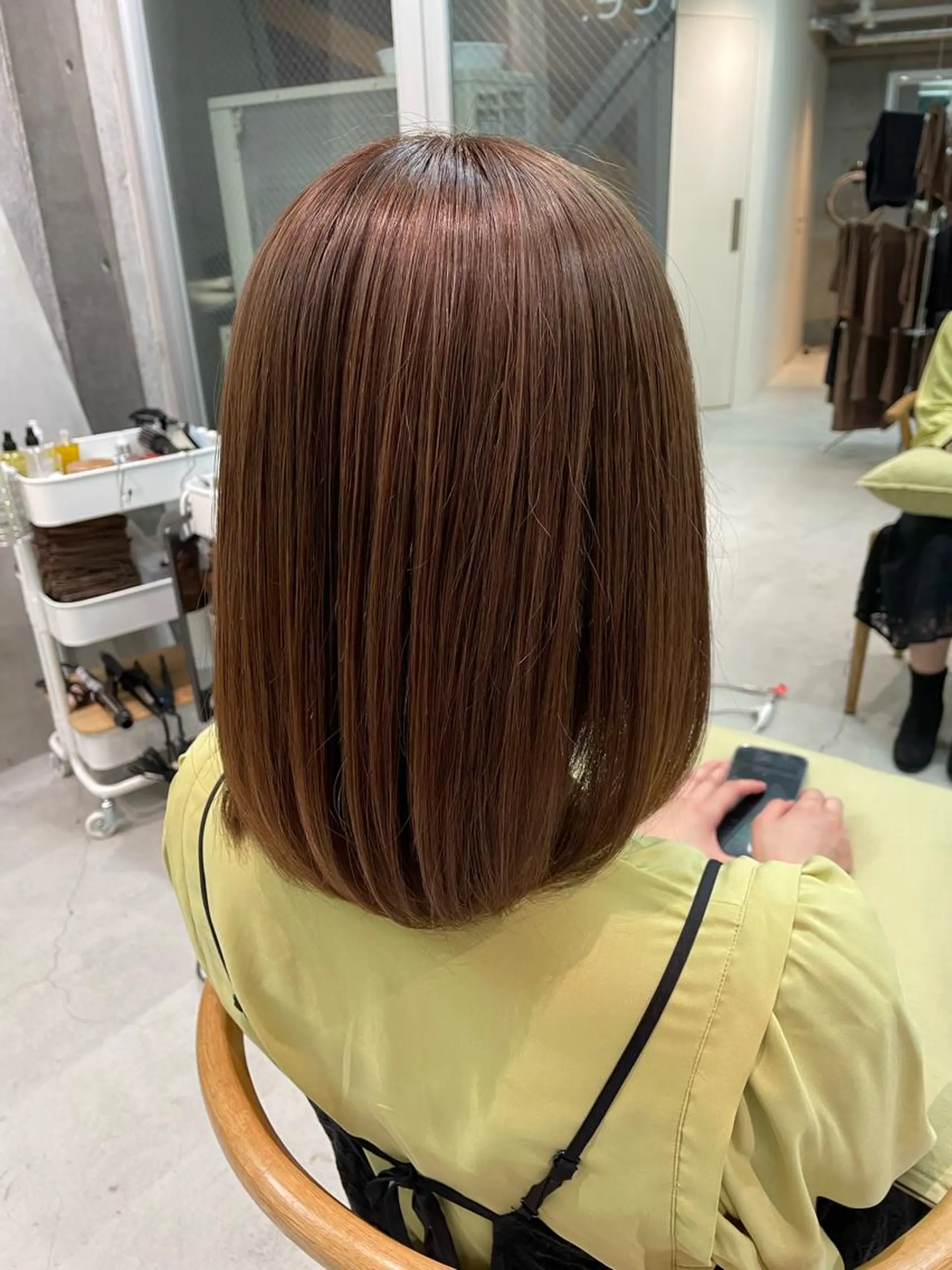 ミディアム カラー mee.浦和店所属・浦和指名率No.1 ショート特化美容師のヘアスタイル