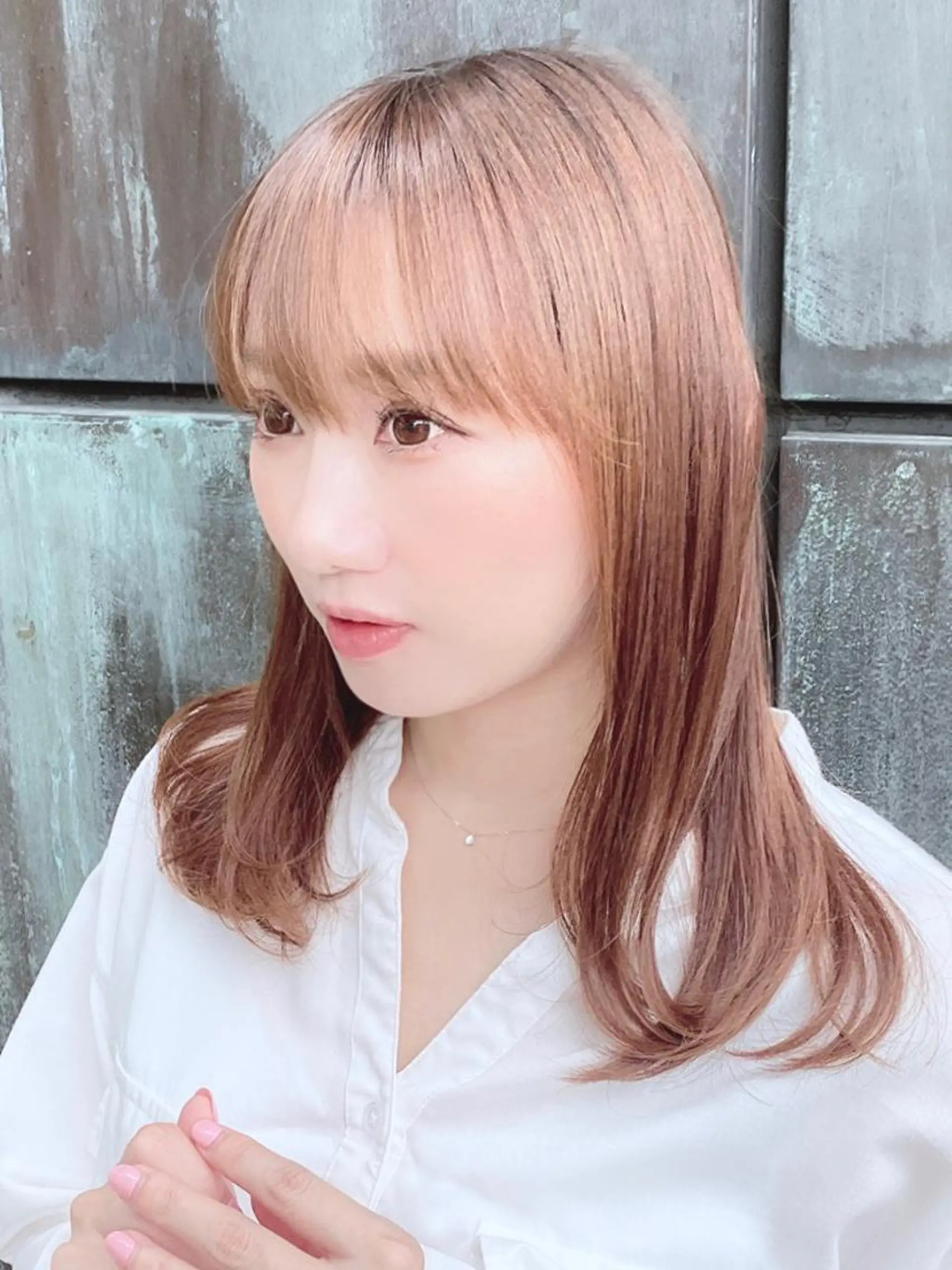 セミロング 名古屋栄の髪質改善 トリートメント/清田のヘアスタイル