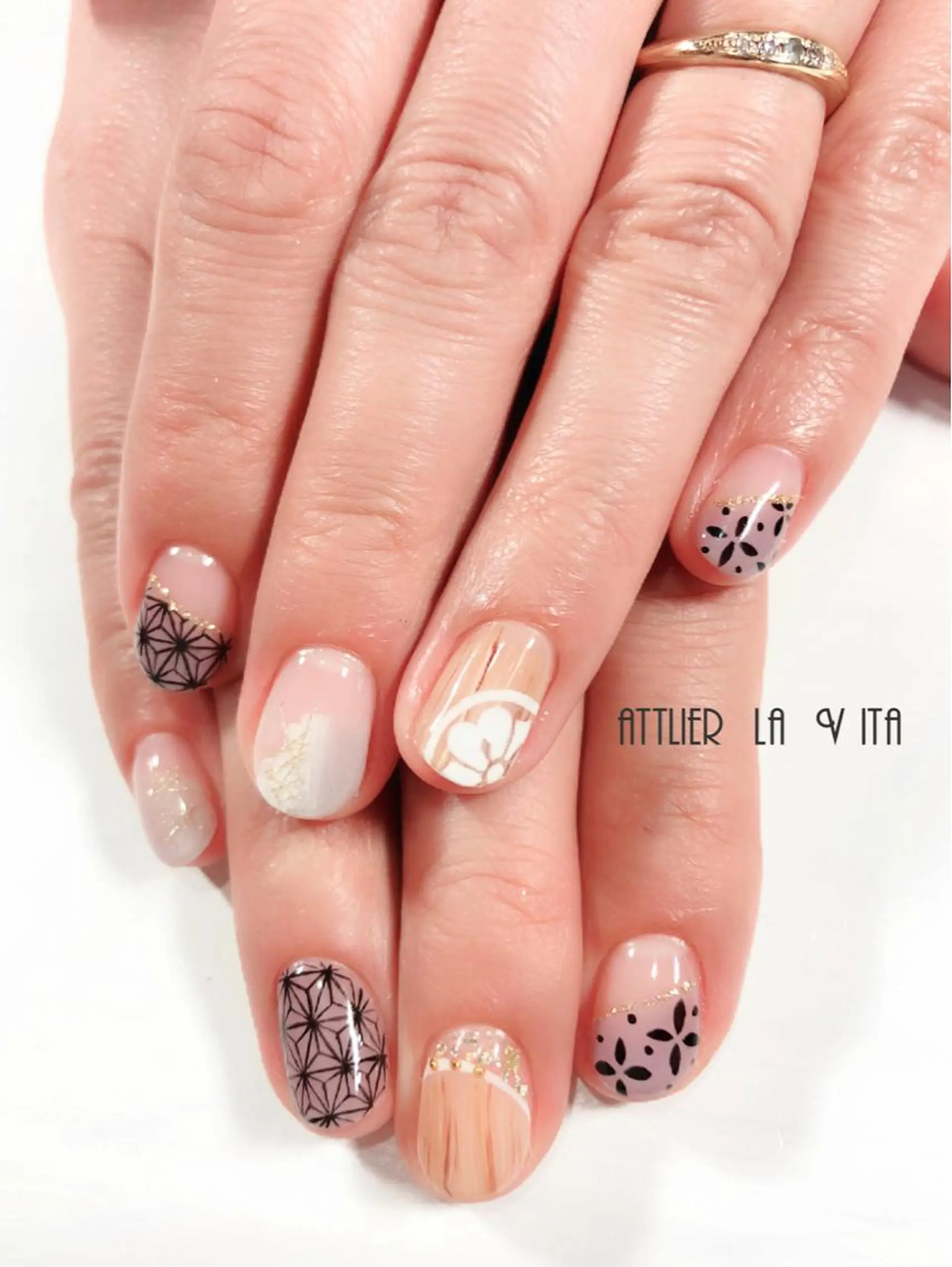ネイル アートネイル atelier la vita所属・lavita. mimuraのネイルデザイン