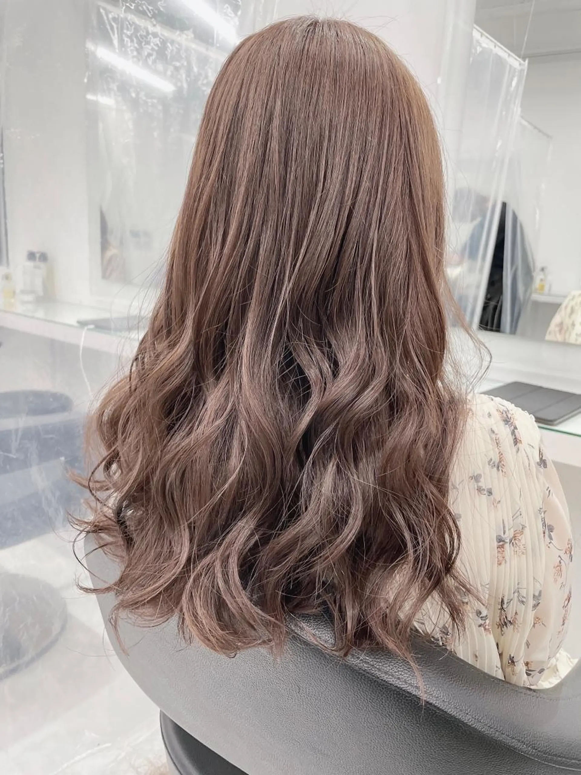 ロング カラー ☁️グレージュカラー TAKUYA☁️のヘアスタイル