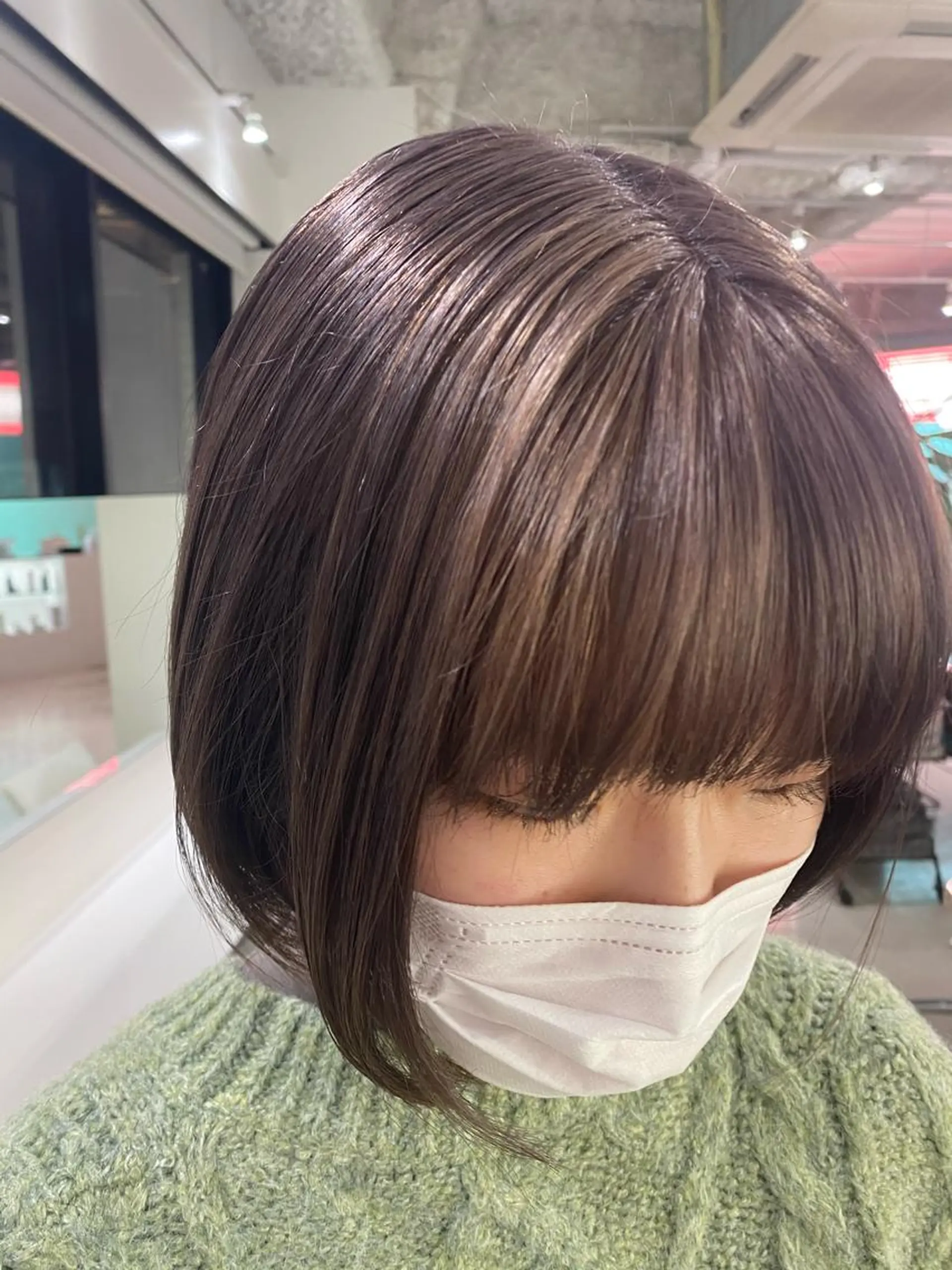 ショート ୨୧柔らかいカラー nozomi ୨୧のヘアスタイル