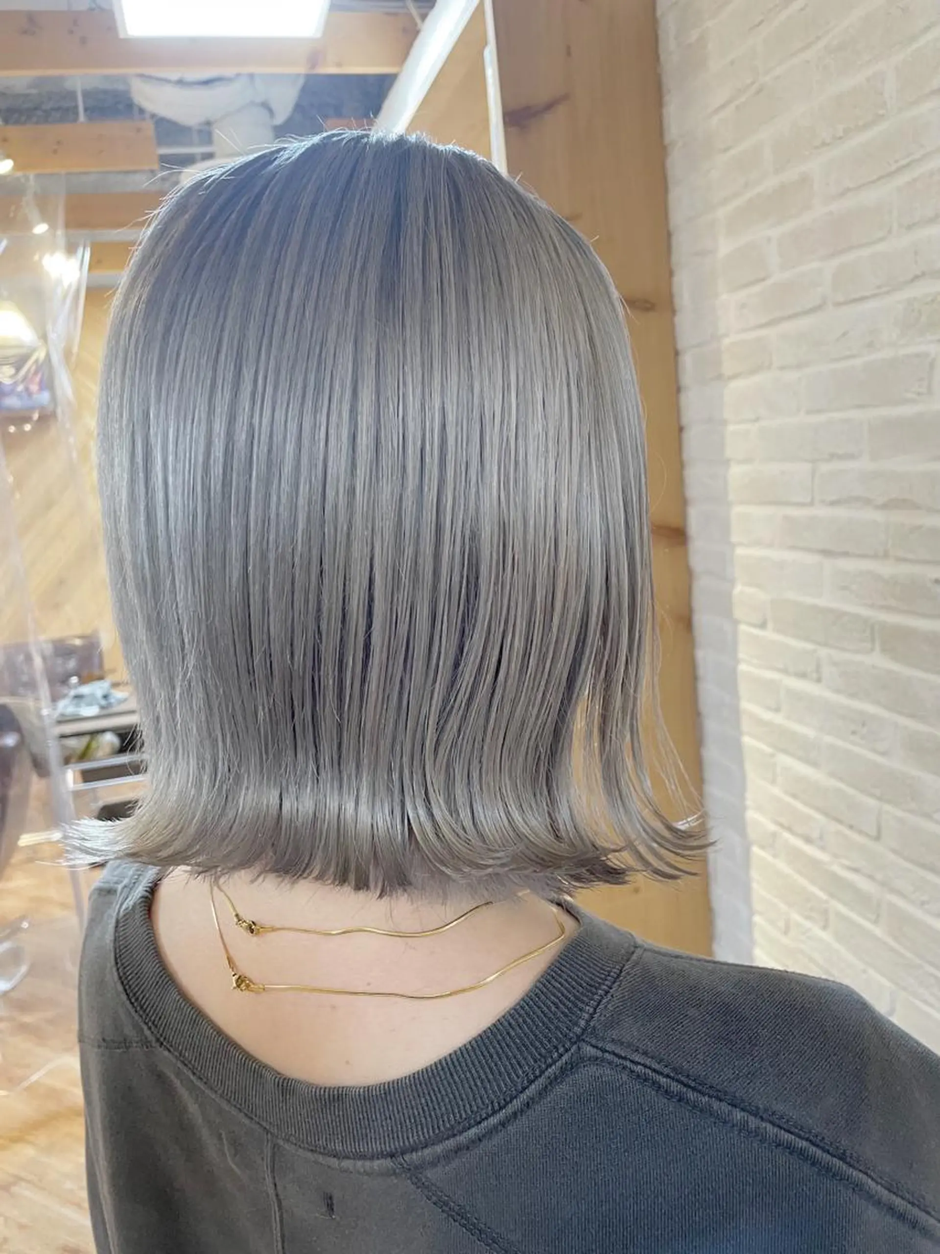 ミディアム カラー hair salon Ranun髪質改善のヘアスタイル