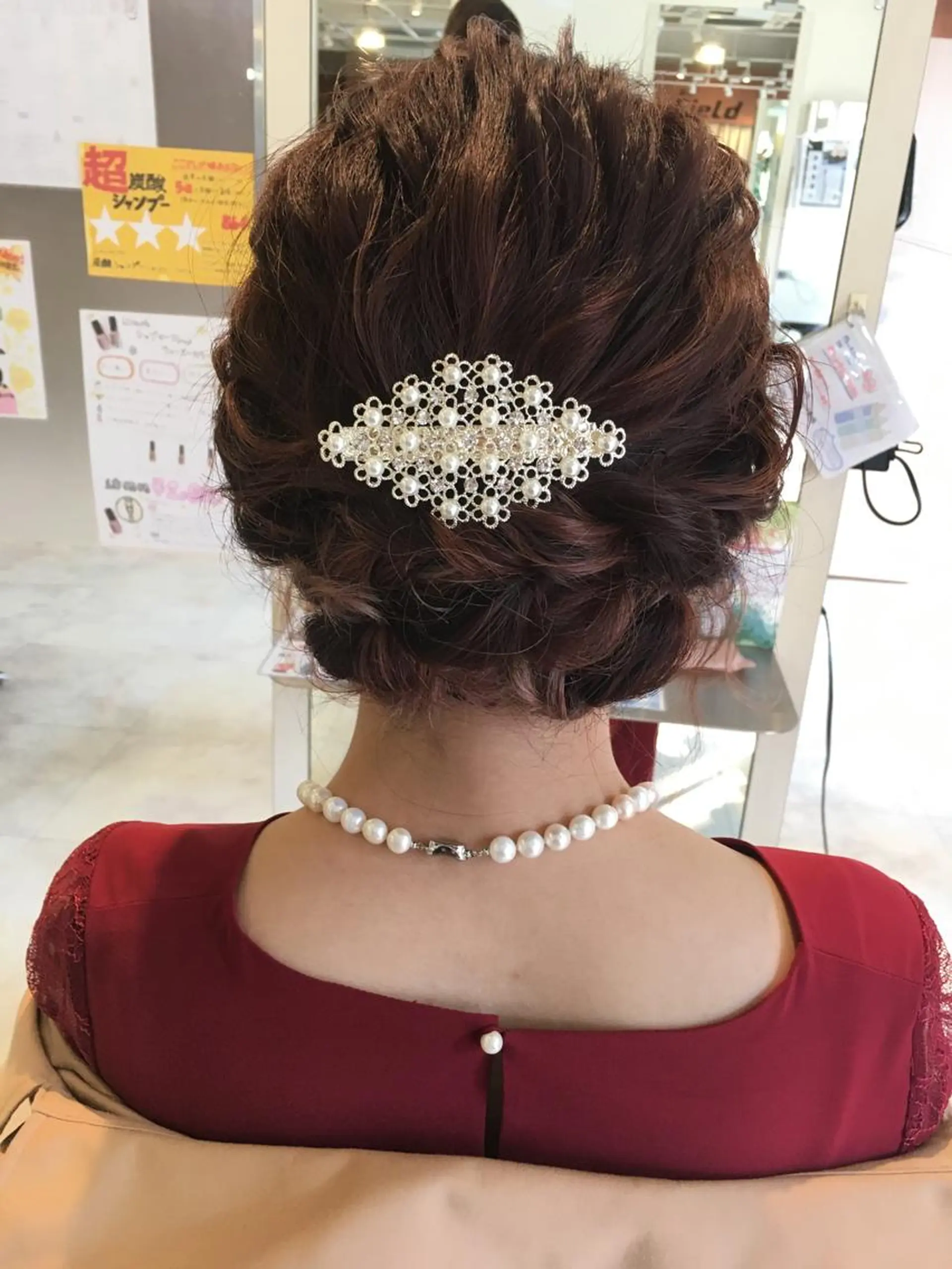 セミロング ヘアセット 本田 卓也のヘアスタイル