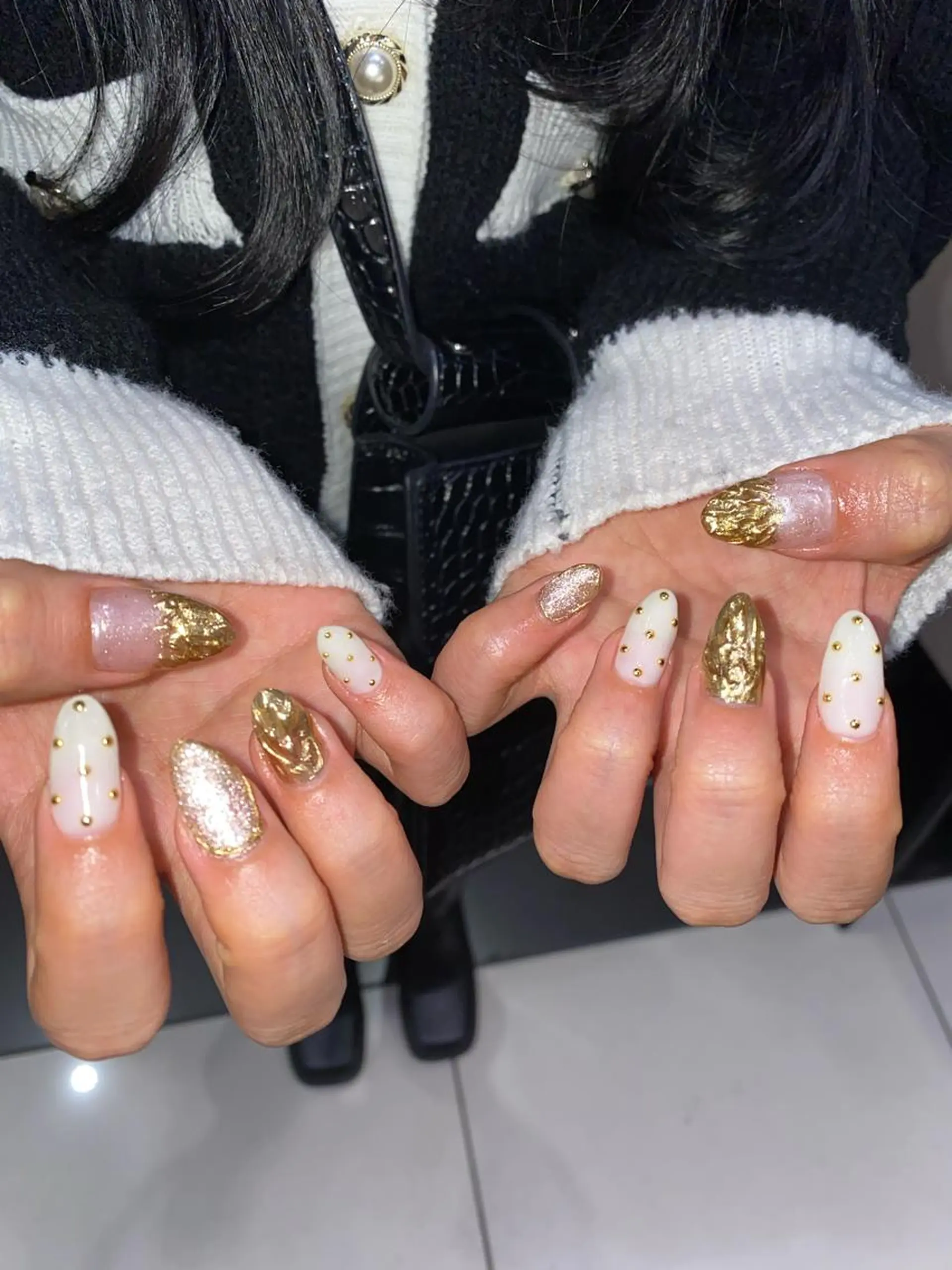 ネイル 成人式 個性派／中韓ネイル SAKURAのネイルデザイン