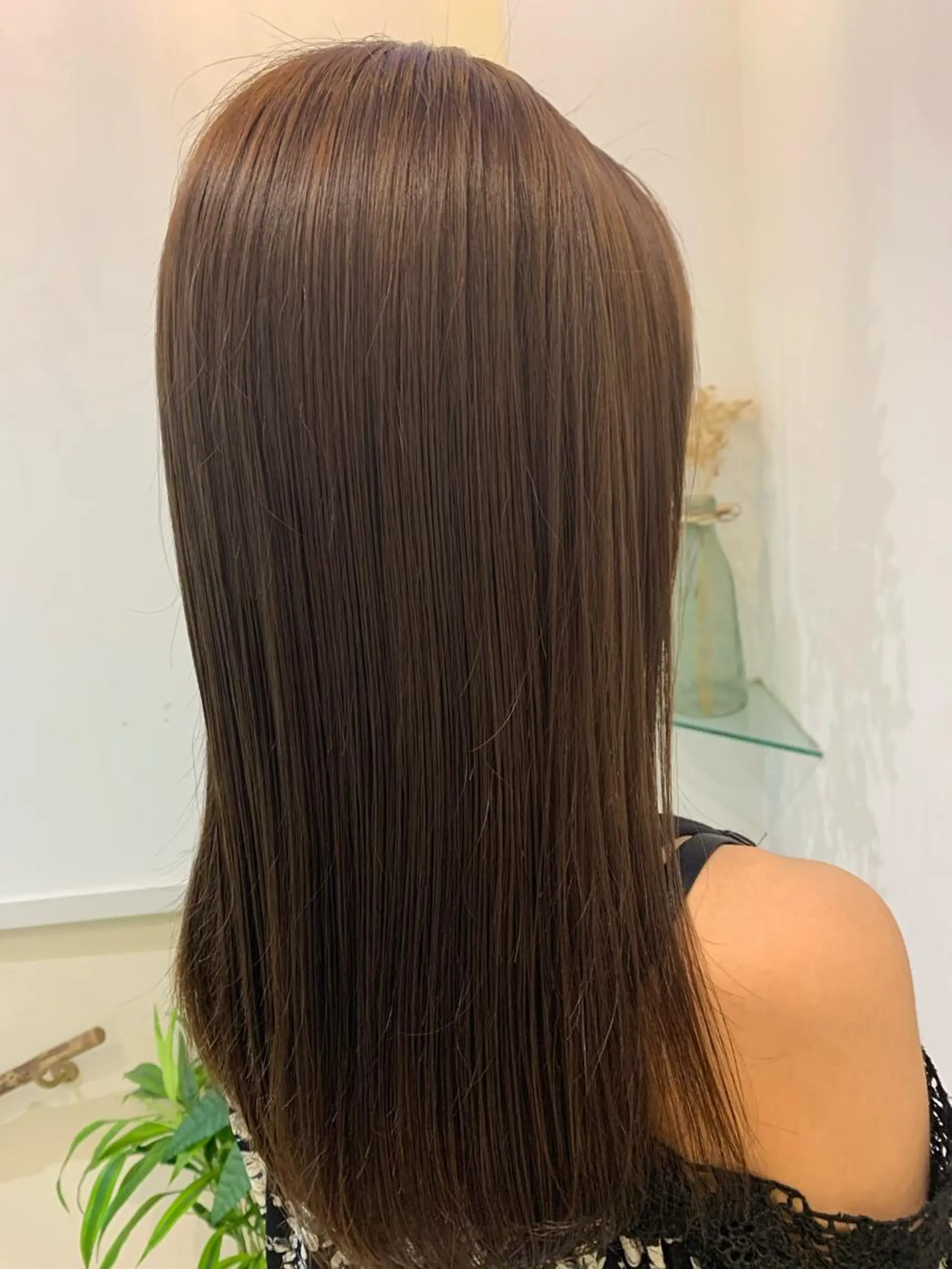 カラー ブリーチしない暖色 カラー🥀杉 優菜のヘアスタイル