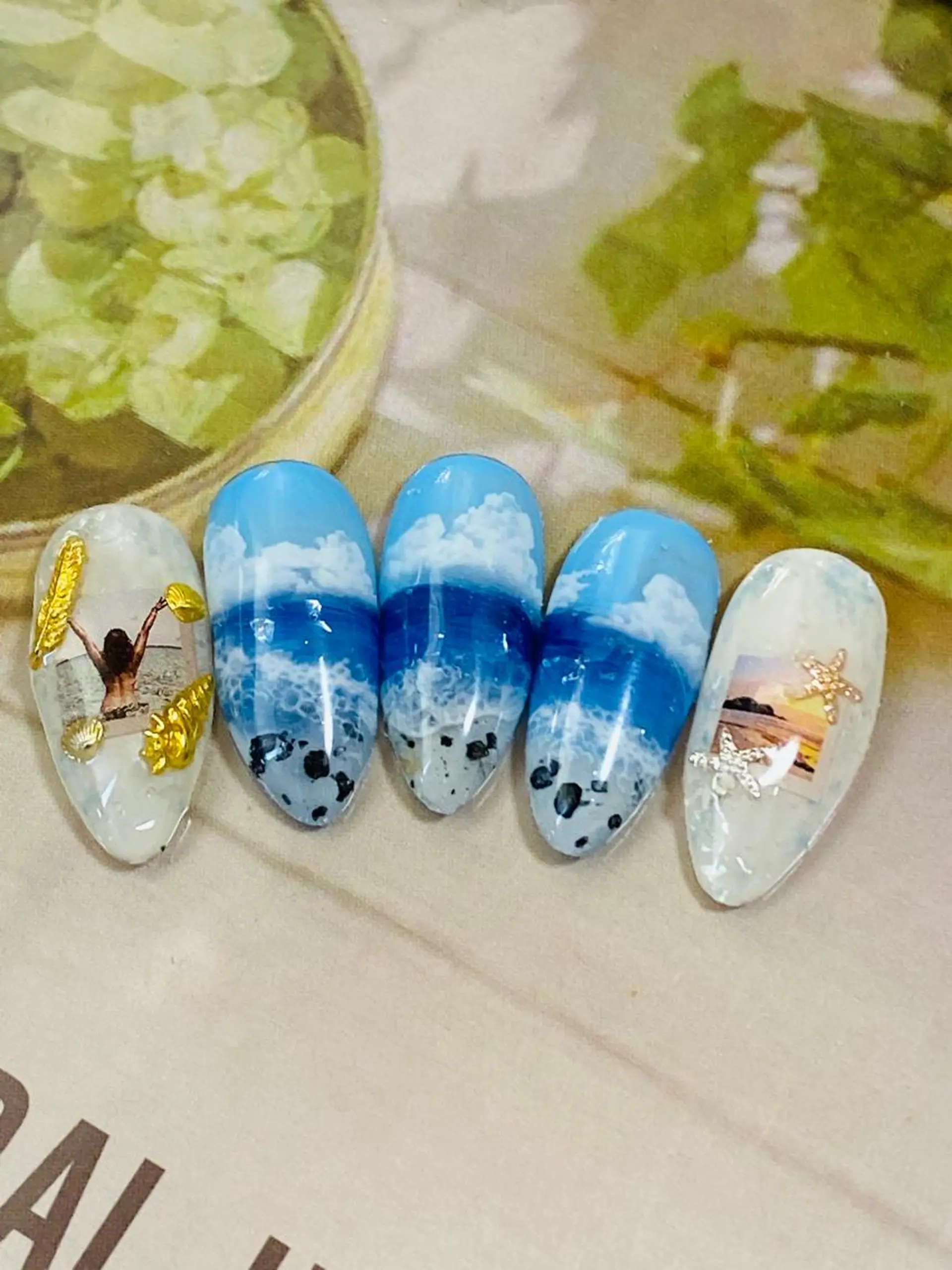 ネイル 自宅ネイルサロン ♦️nuance♦️のネイルデザイン