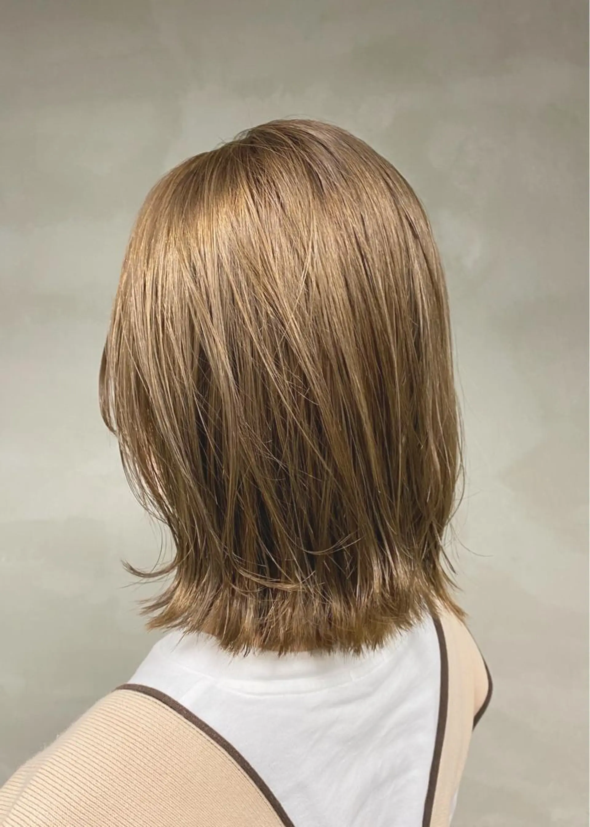 ミディアム カラー ヘアカラー トリートメント 艶髪/髪質改善/ MONSO山本のヘアスタイル