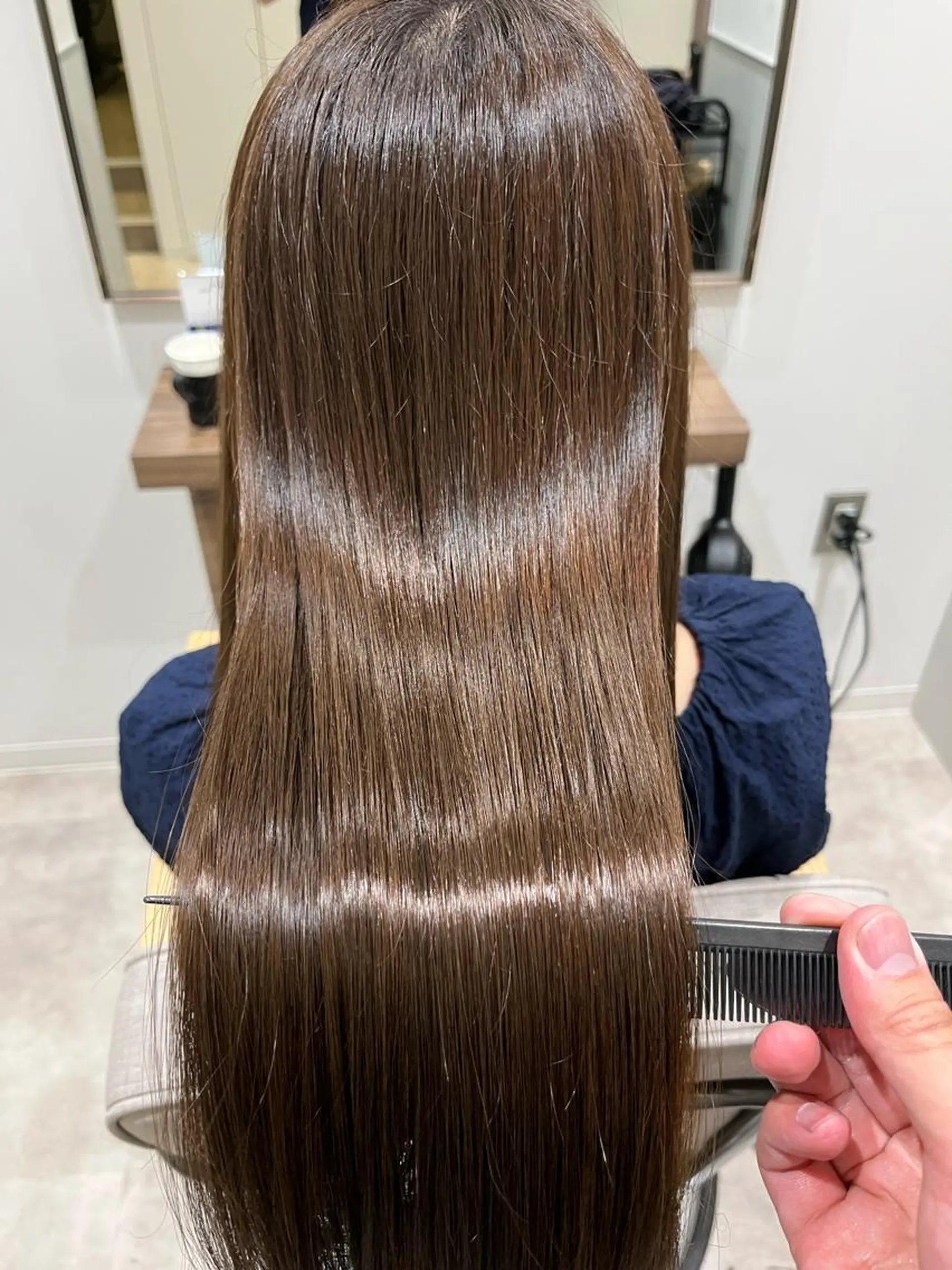 ロング ショートボブ ボブ 髪質改善 韓国風ヘア ロング カット ヘアカラー トリートメント ヘッドスパ ヘアセット BACANCES〜バカンス〜所属・👑👑👑👑工藤 敬👑👑👑👑のヘアスタイル